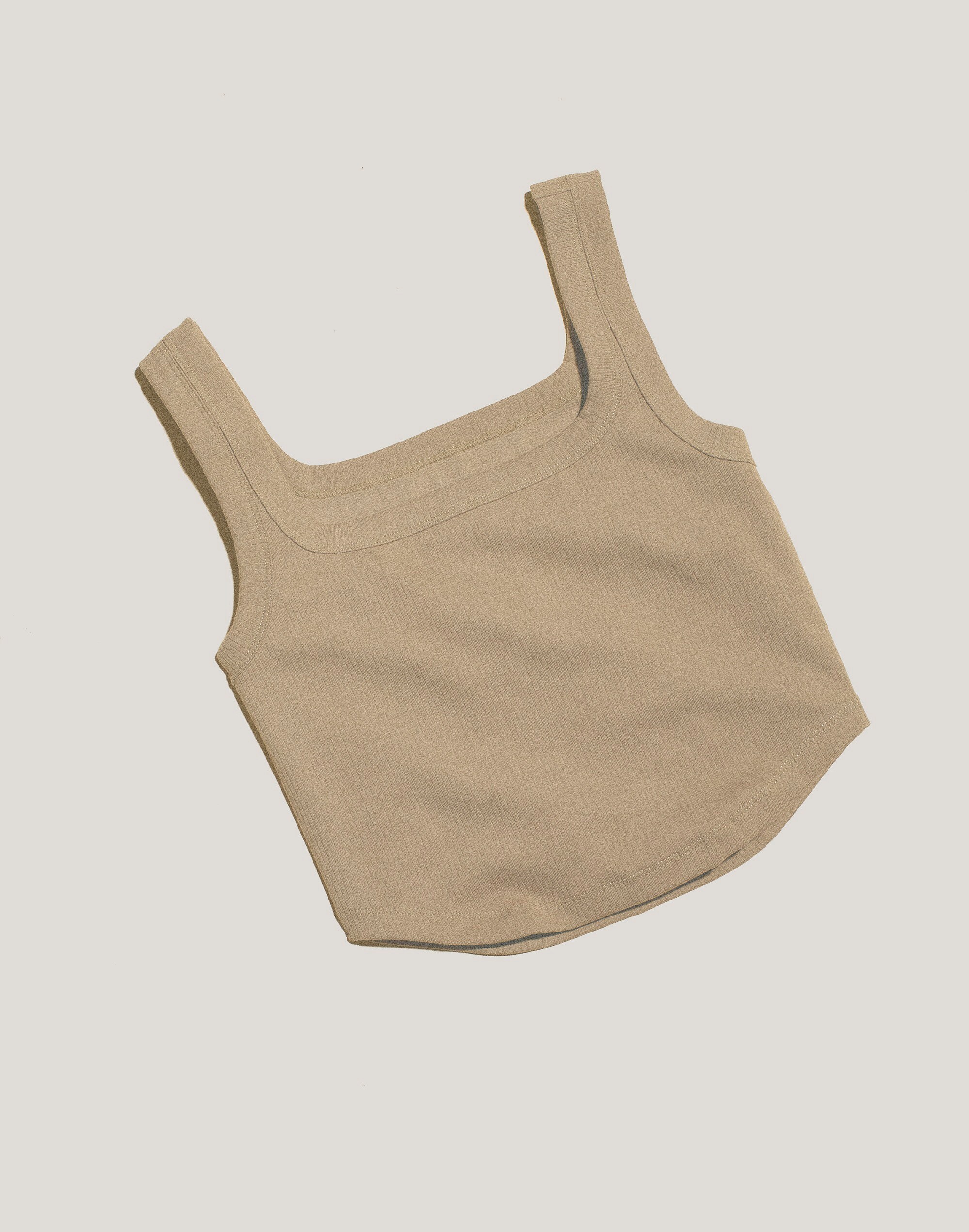 The Tailored Crop Tank in Sleekhold