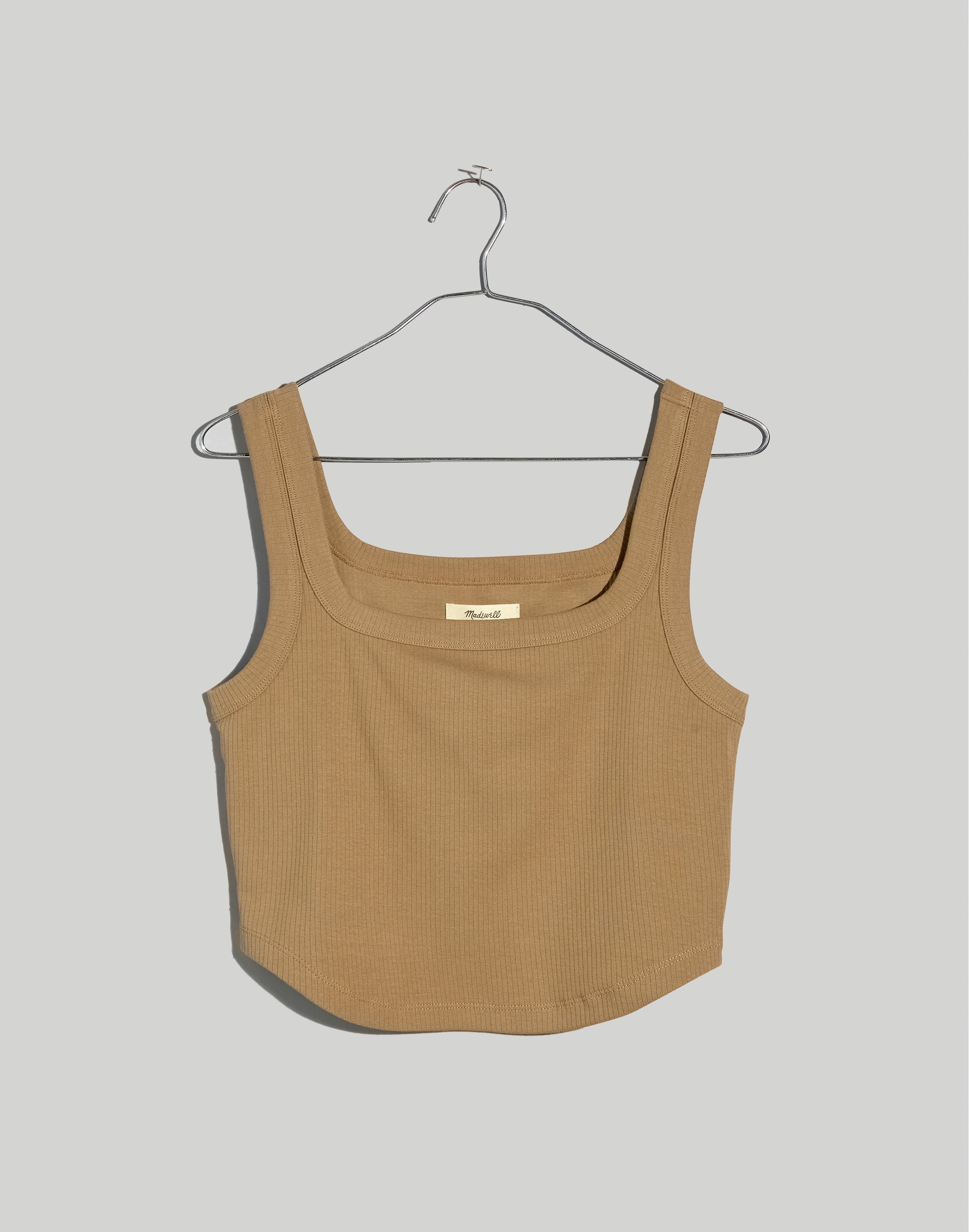 The Tailored Crop Tank in Sleekhold