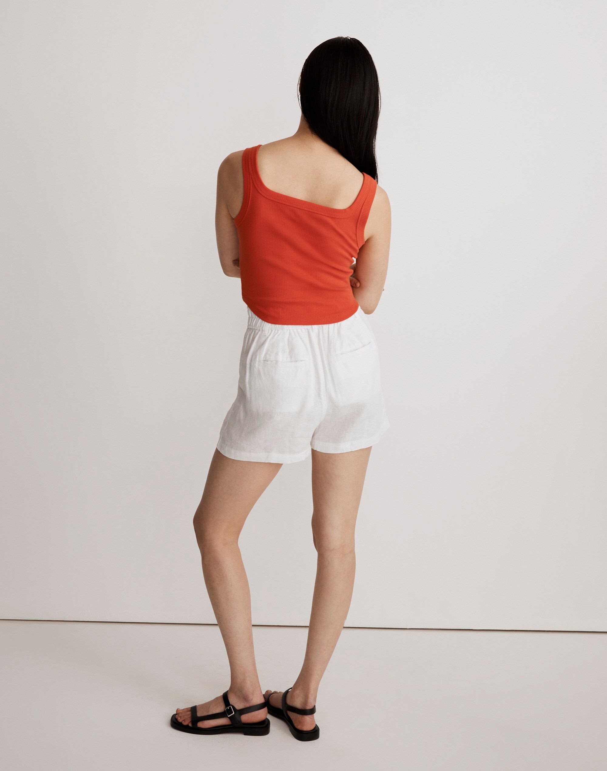 The Tailored Crop Tank in Sleekhold