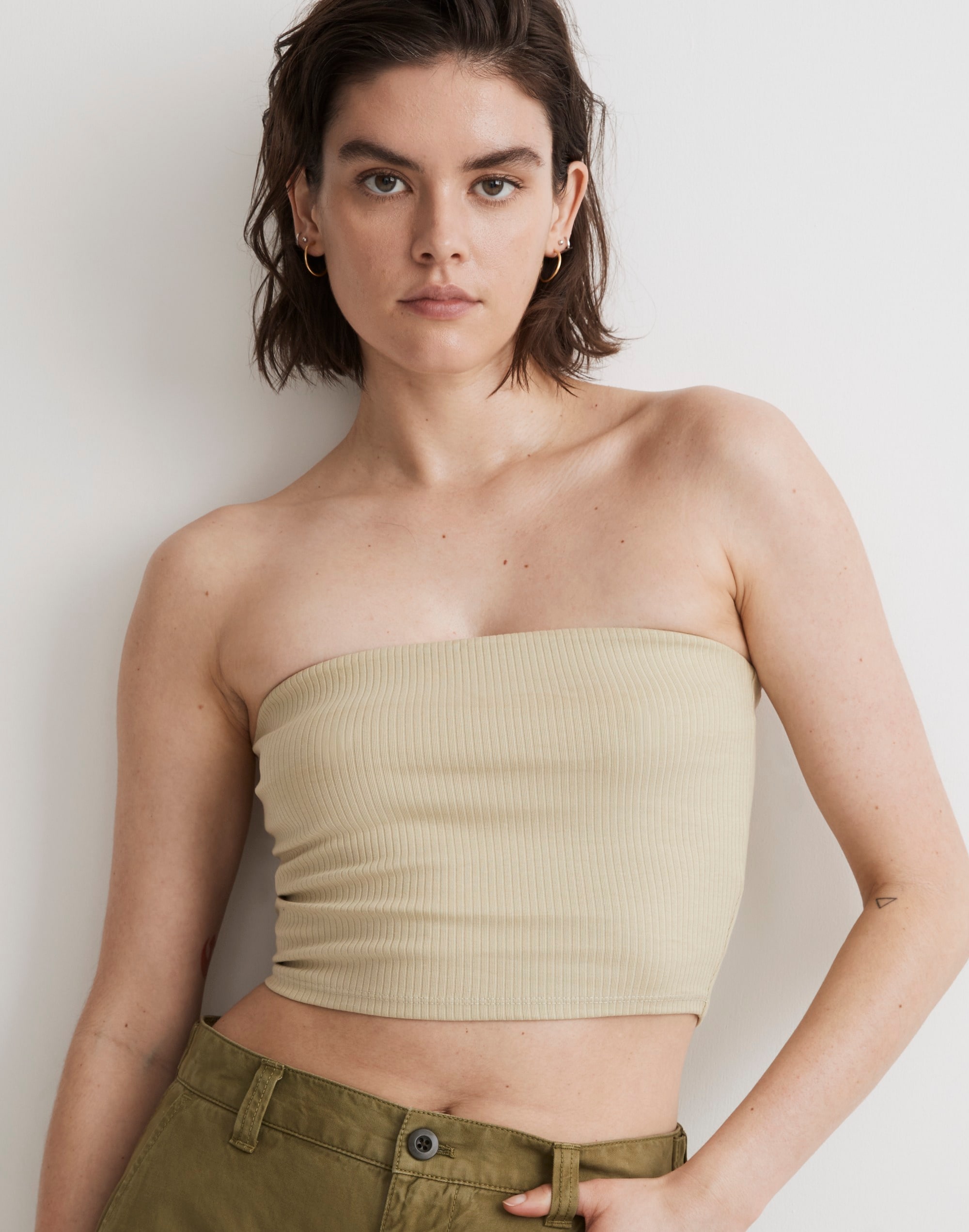 Crop Tube Top in Sleekhold