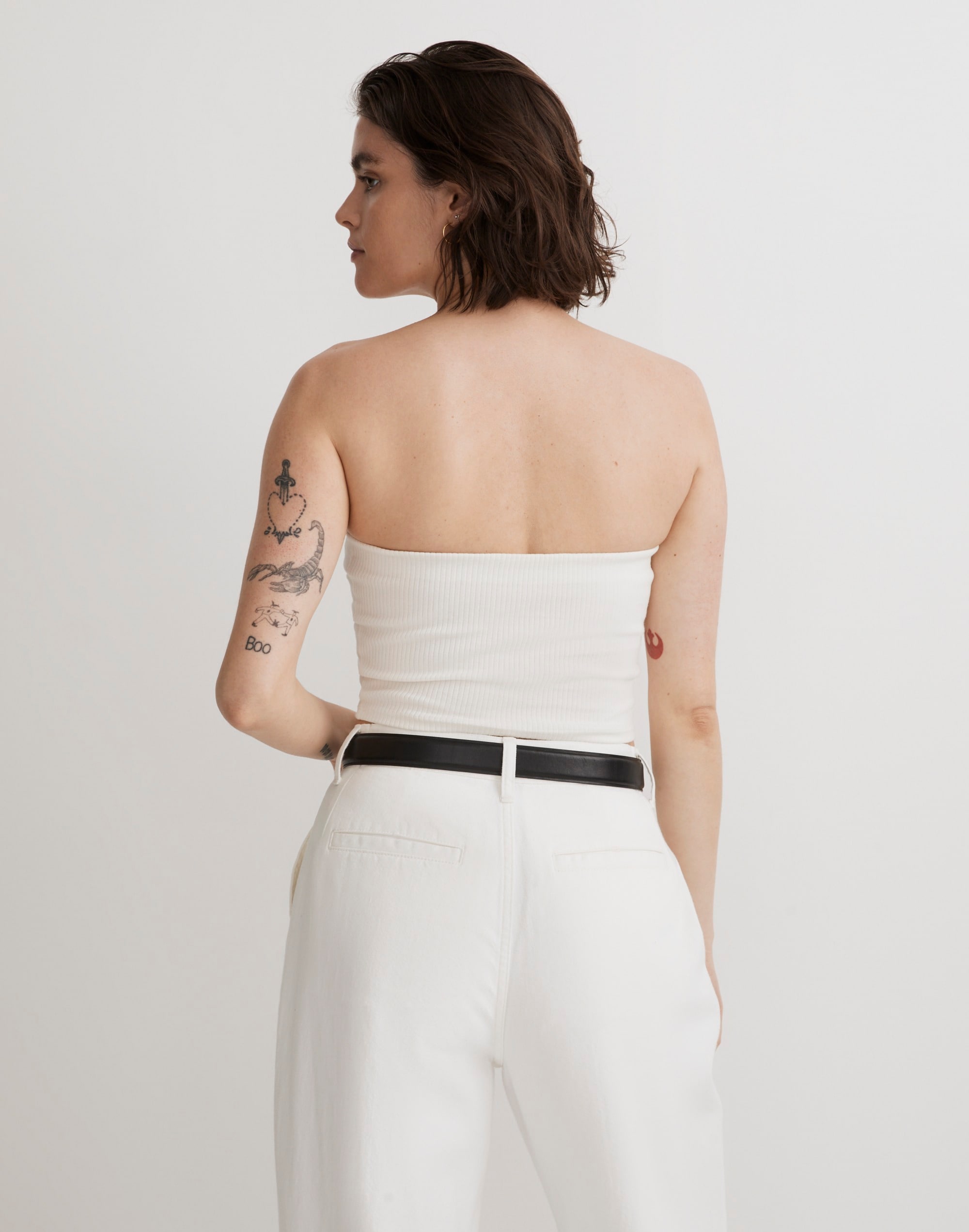 Crop Tube Top in Sleekhold