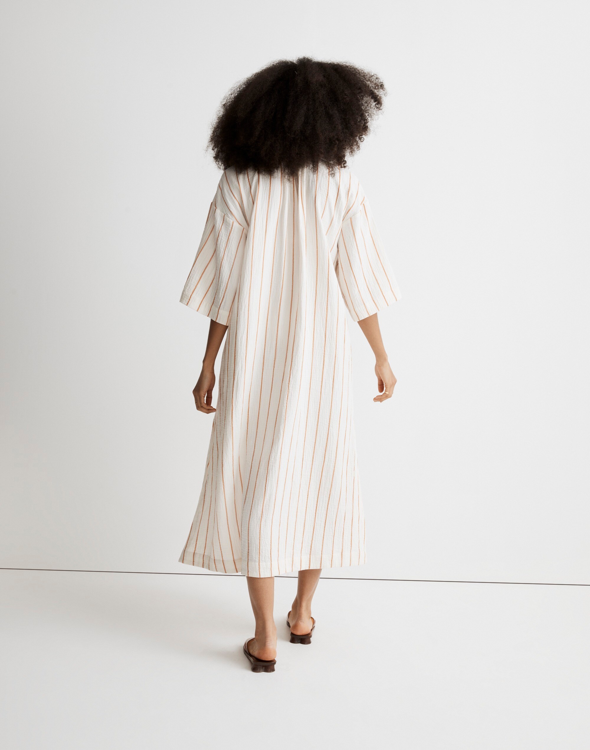 Lightestspun Cover-Up Maxi Shirtdress