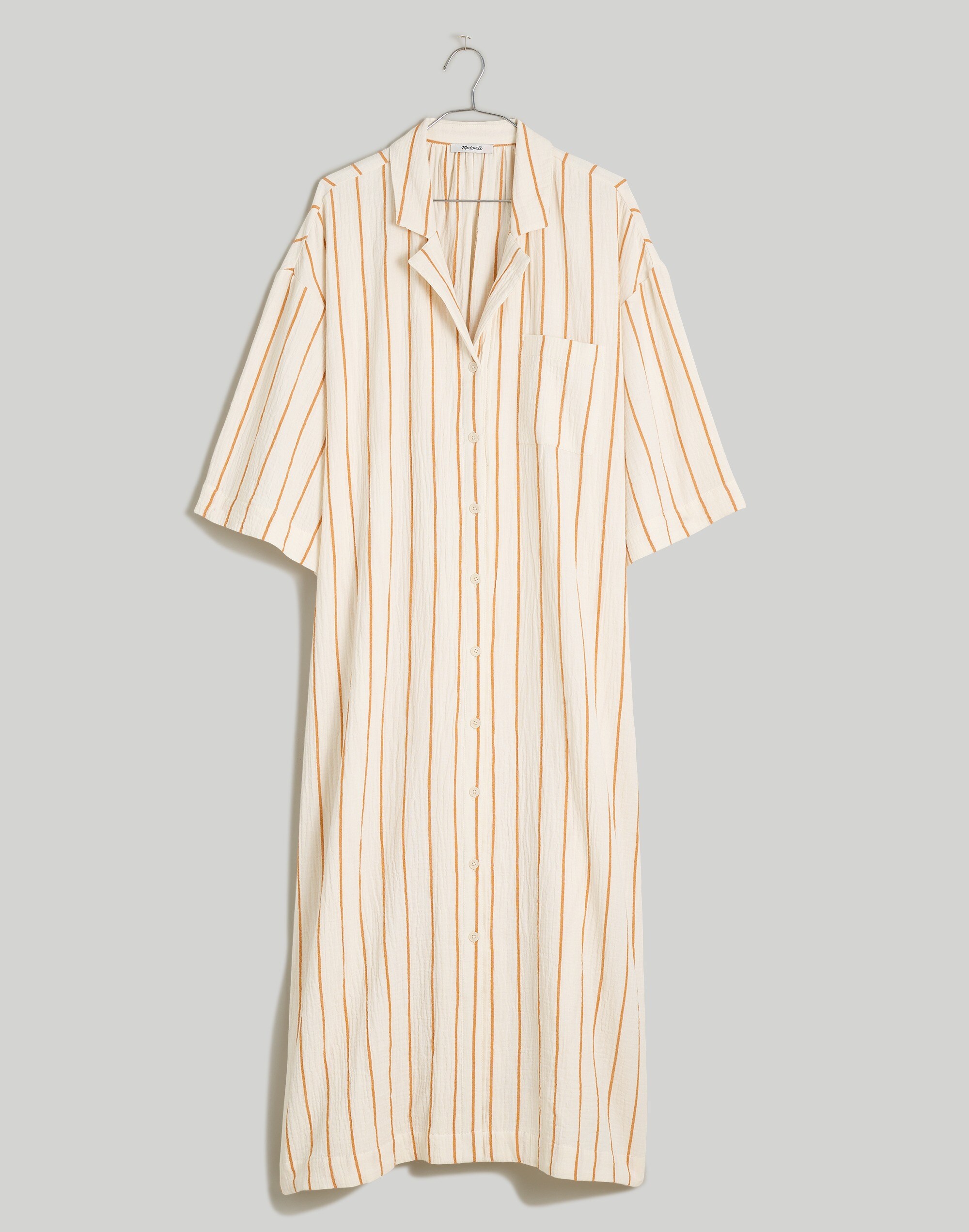 Lightestspun Cover-Up Maxi Shirtdress