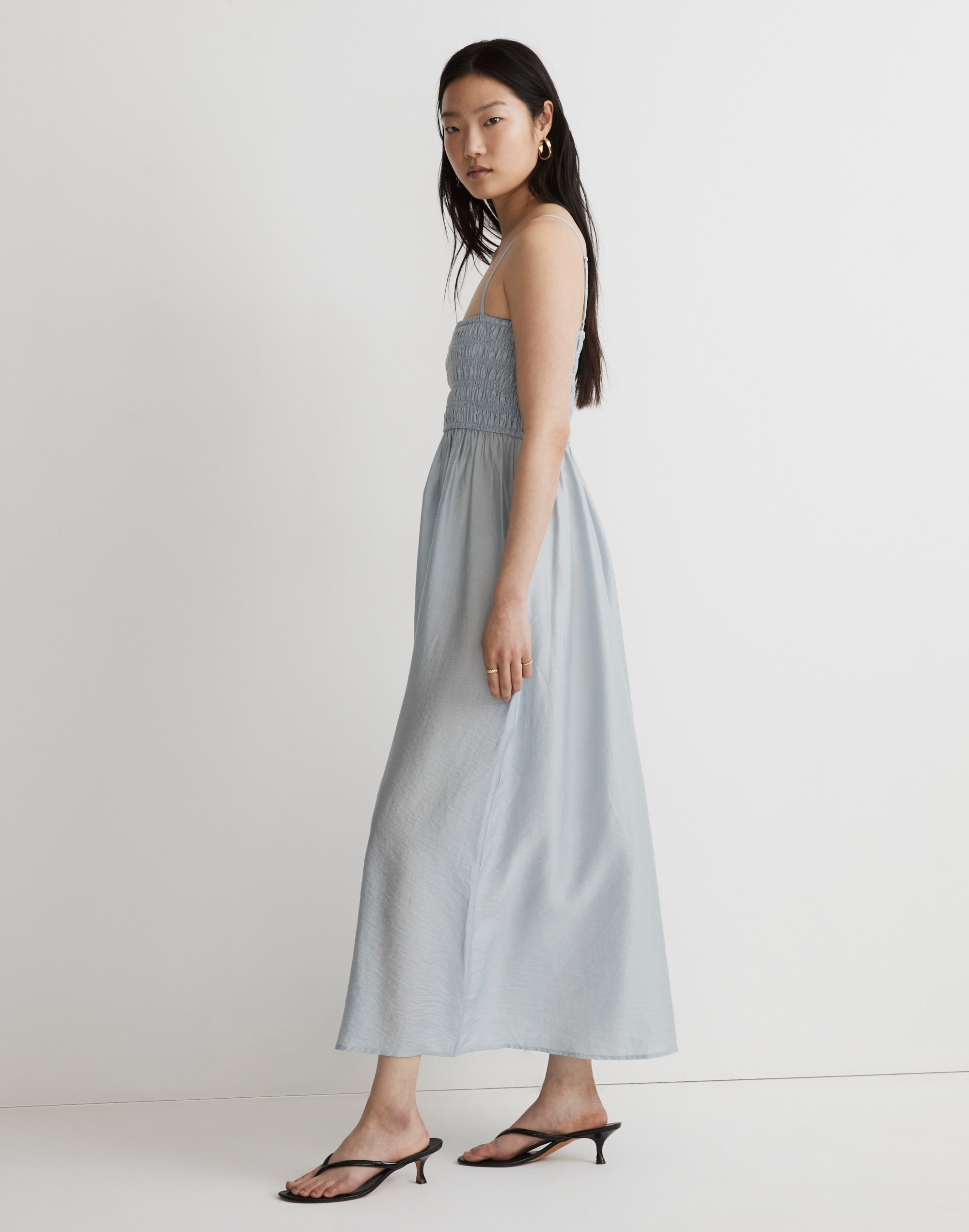 Theo Sleeveless Midi Dress