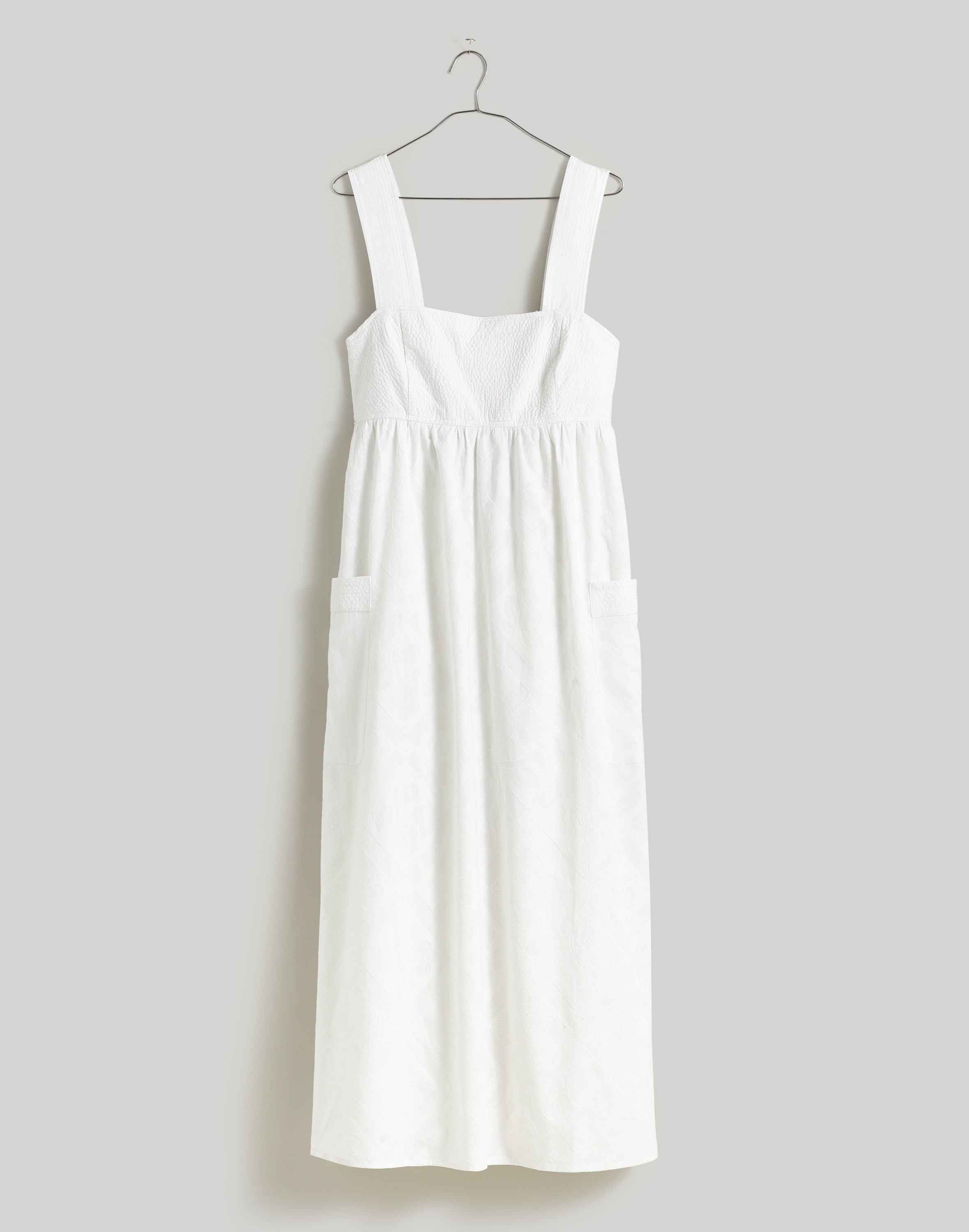 Cutout-Back Empire Midi Dress