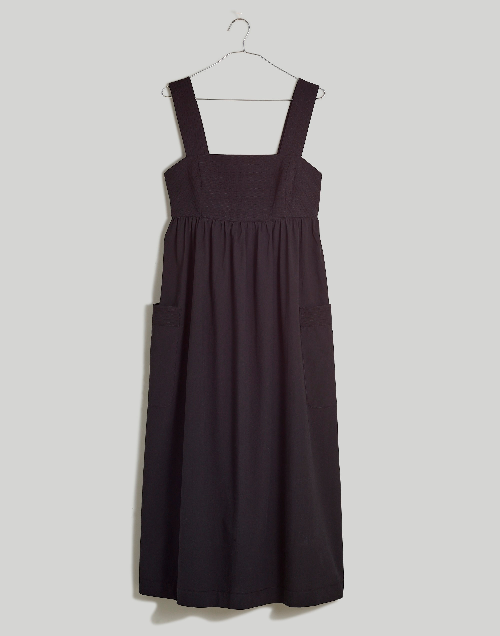 madewell open back midi dress Madewell NWT $148 Classic Black Open-Back Midi Dress Sz | 0