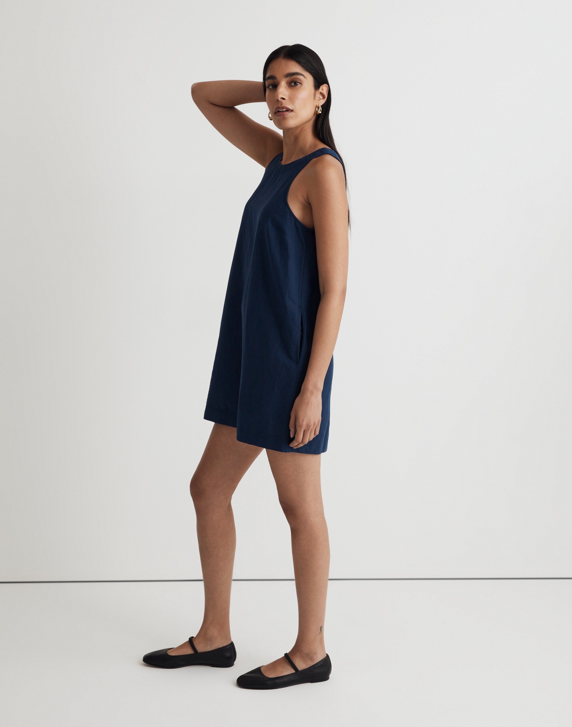 Cutaway Tank Mini Dress