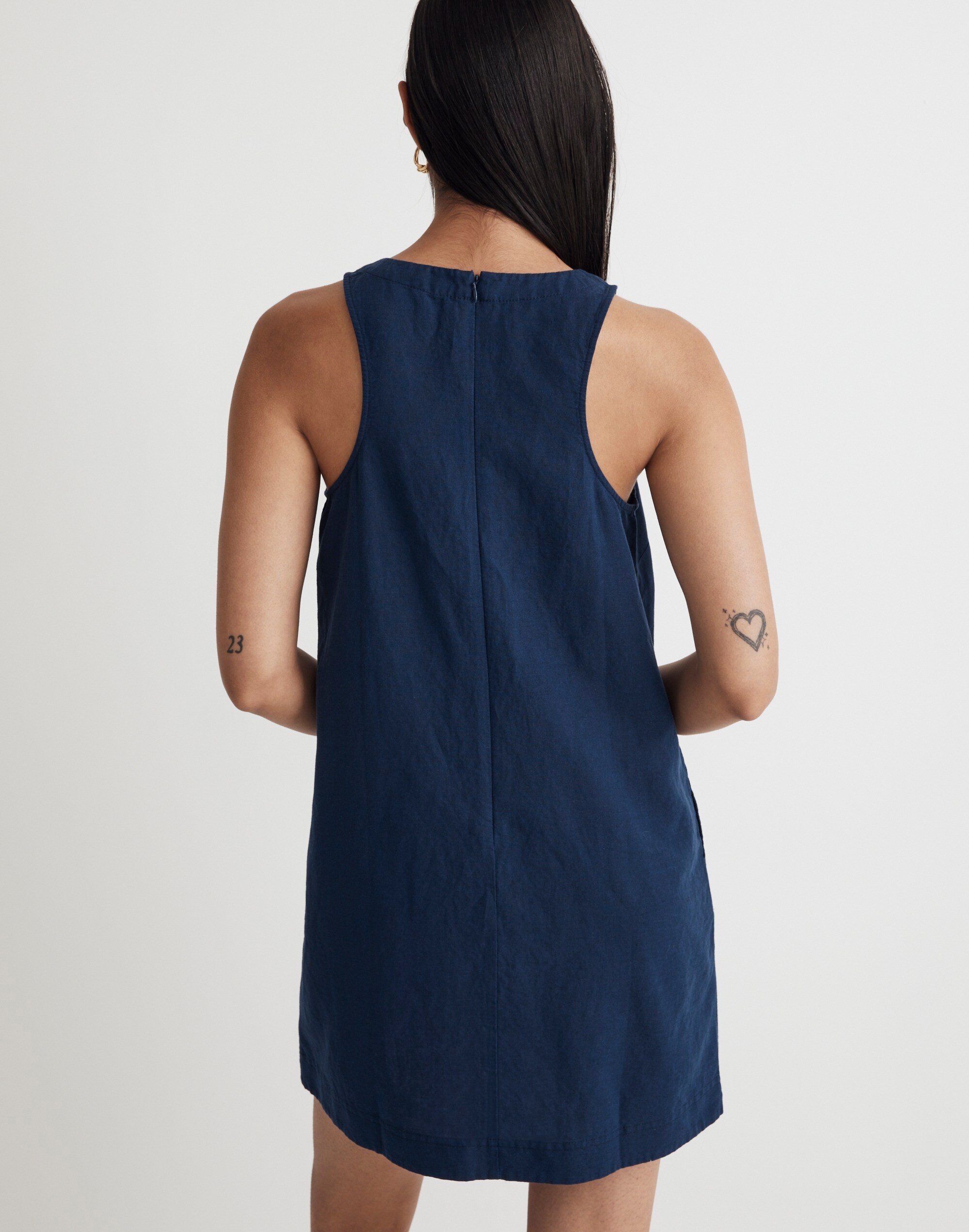 Cutaway Tank Mini Dress
