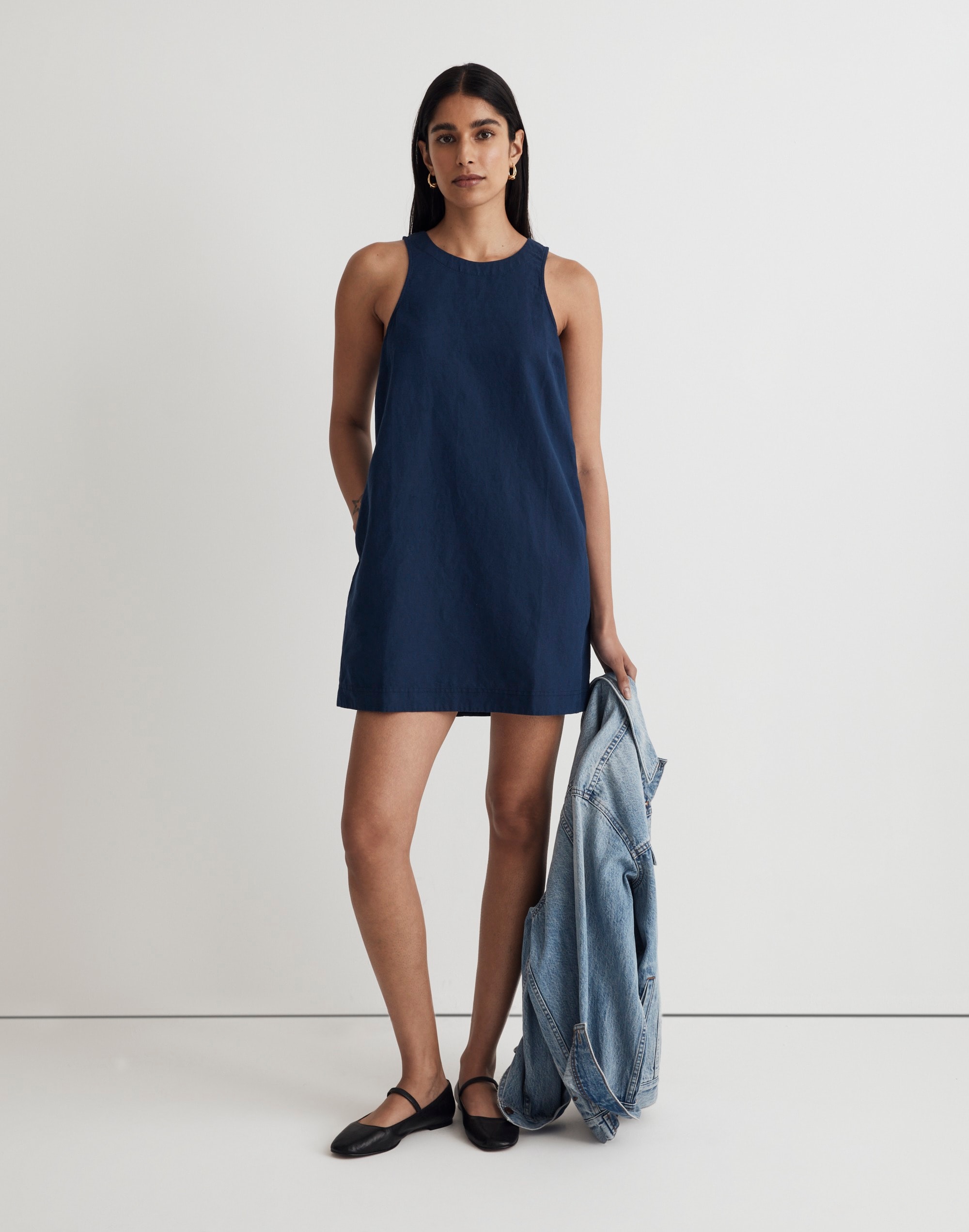 Cutaway Tank Mini Dress
