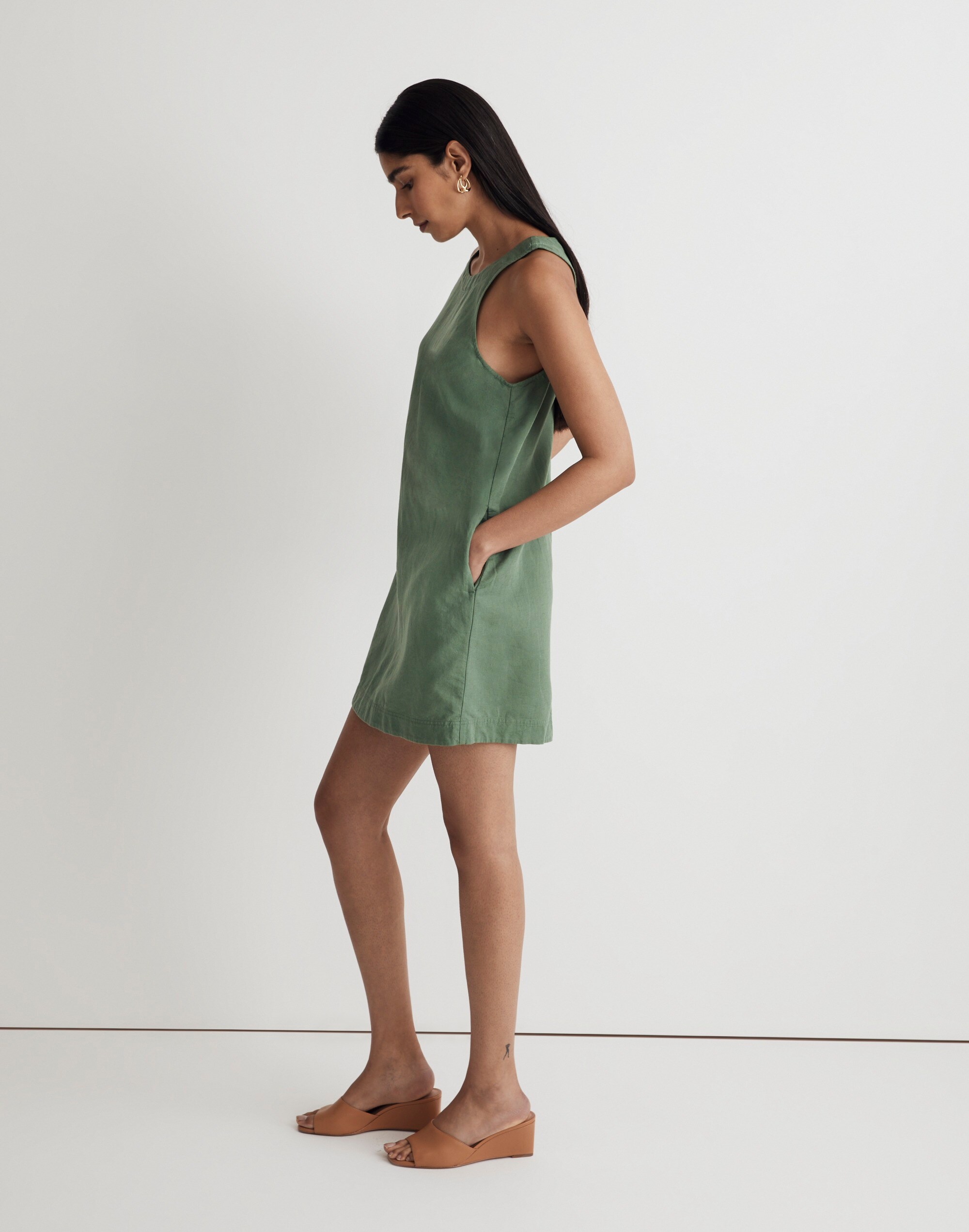 Cutaway Tank Mini Dress