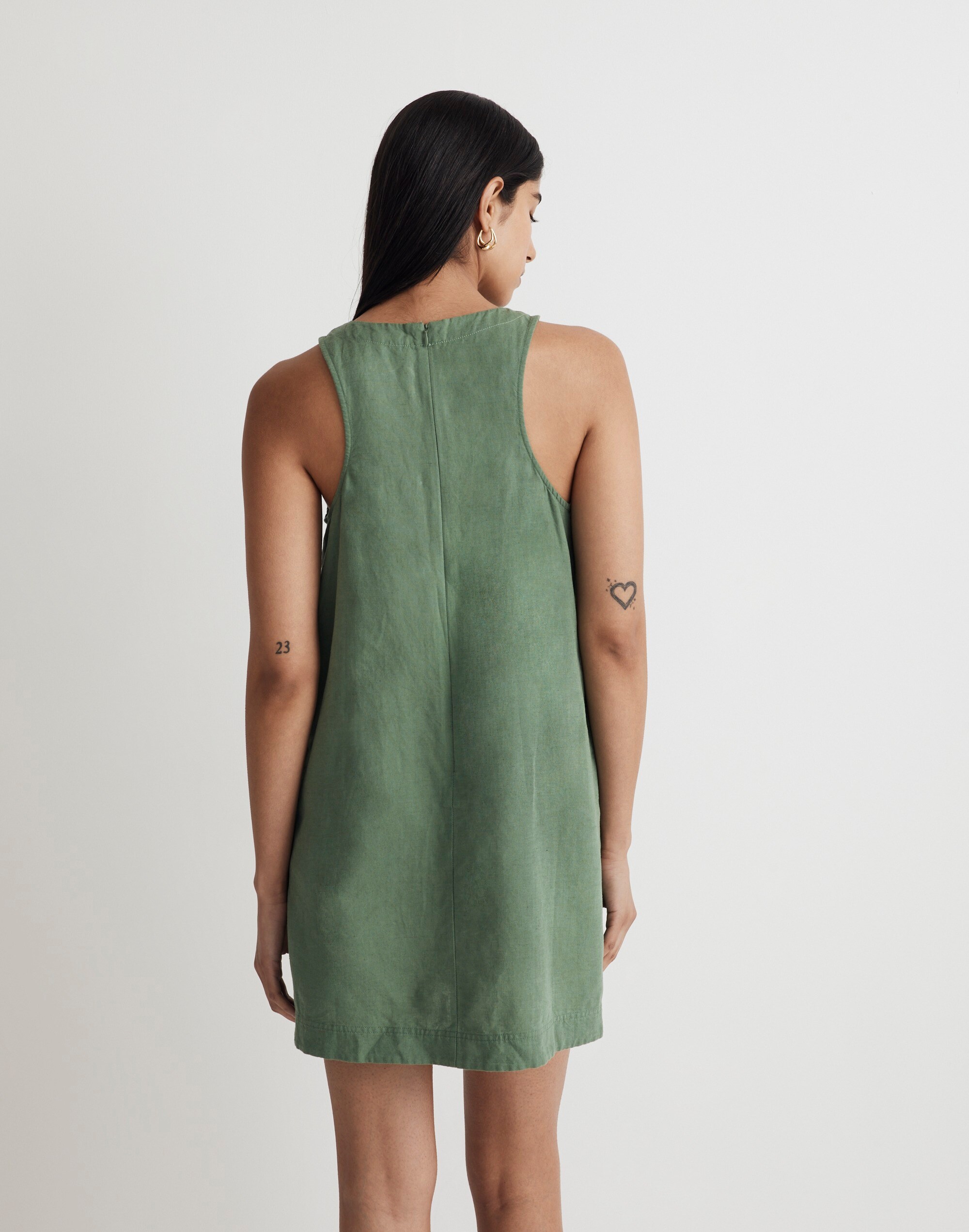 Cutaway Tank Mini Dress