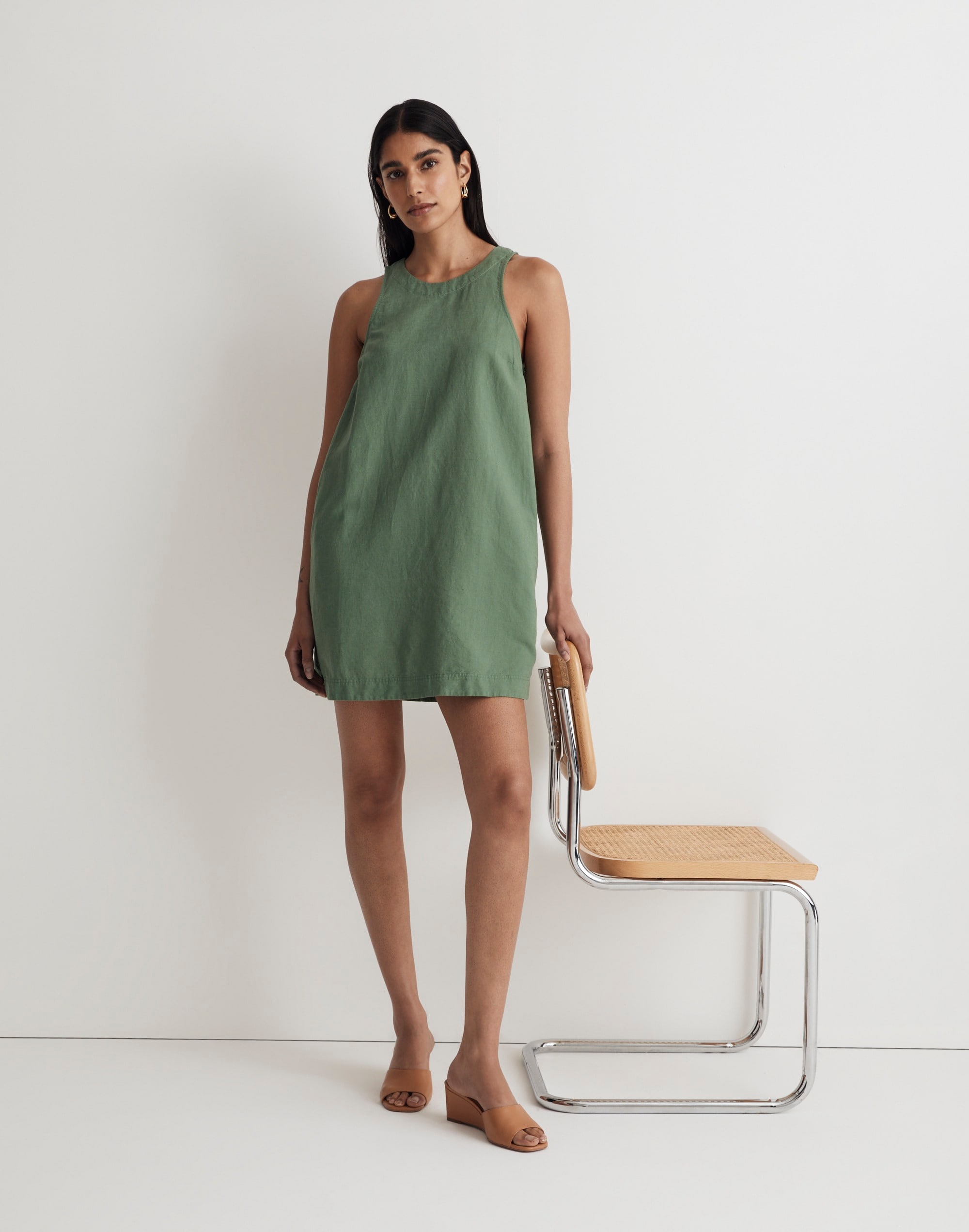 Cutaway Tank Mini Dress