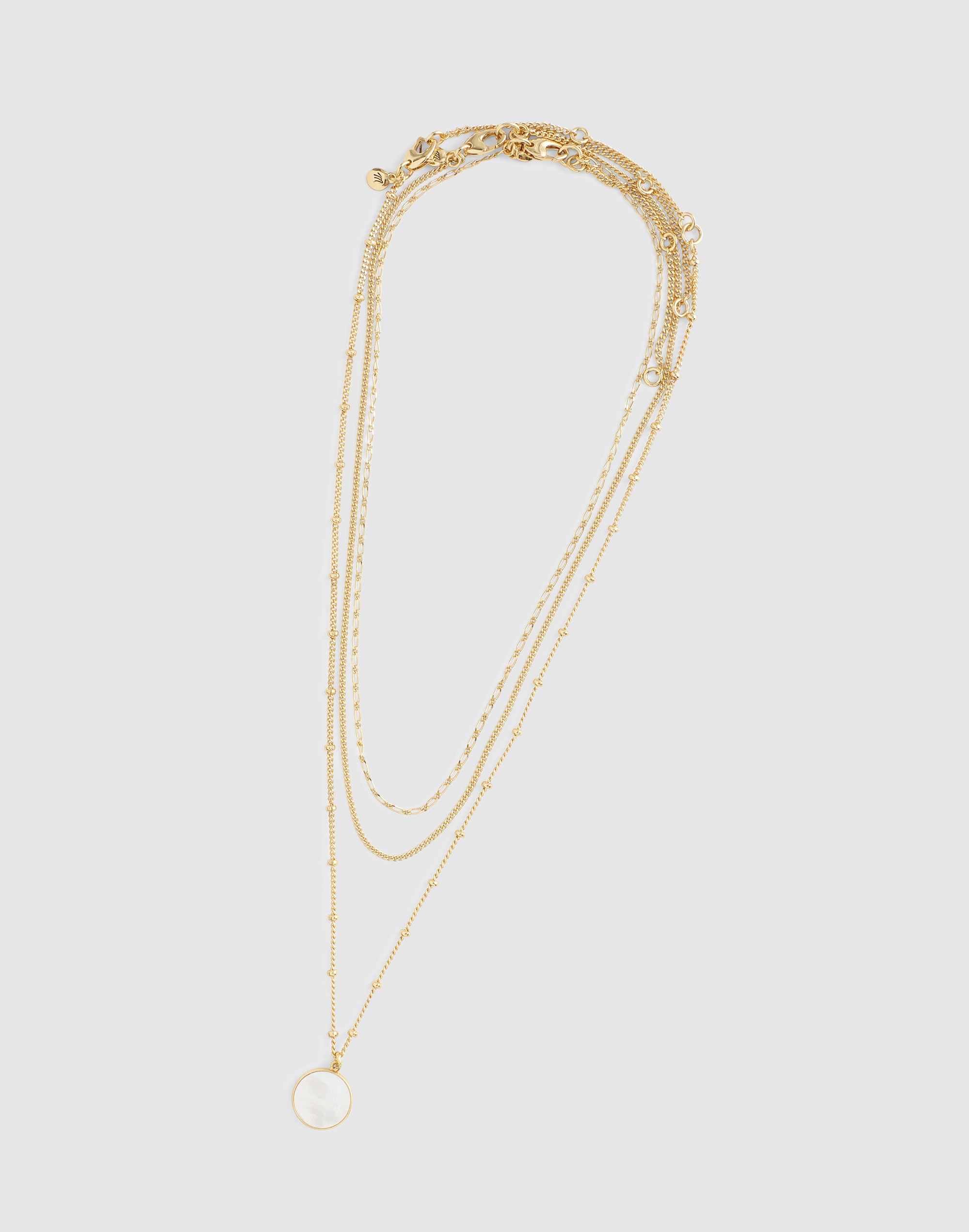 Three-Pack Mother of Pearl Necklace Set
