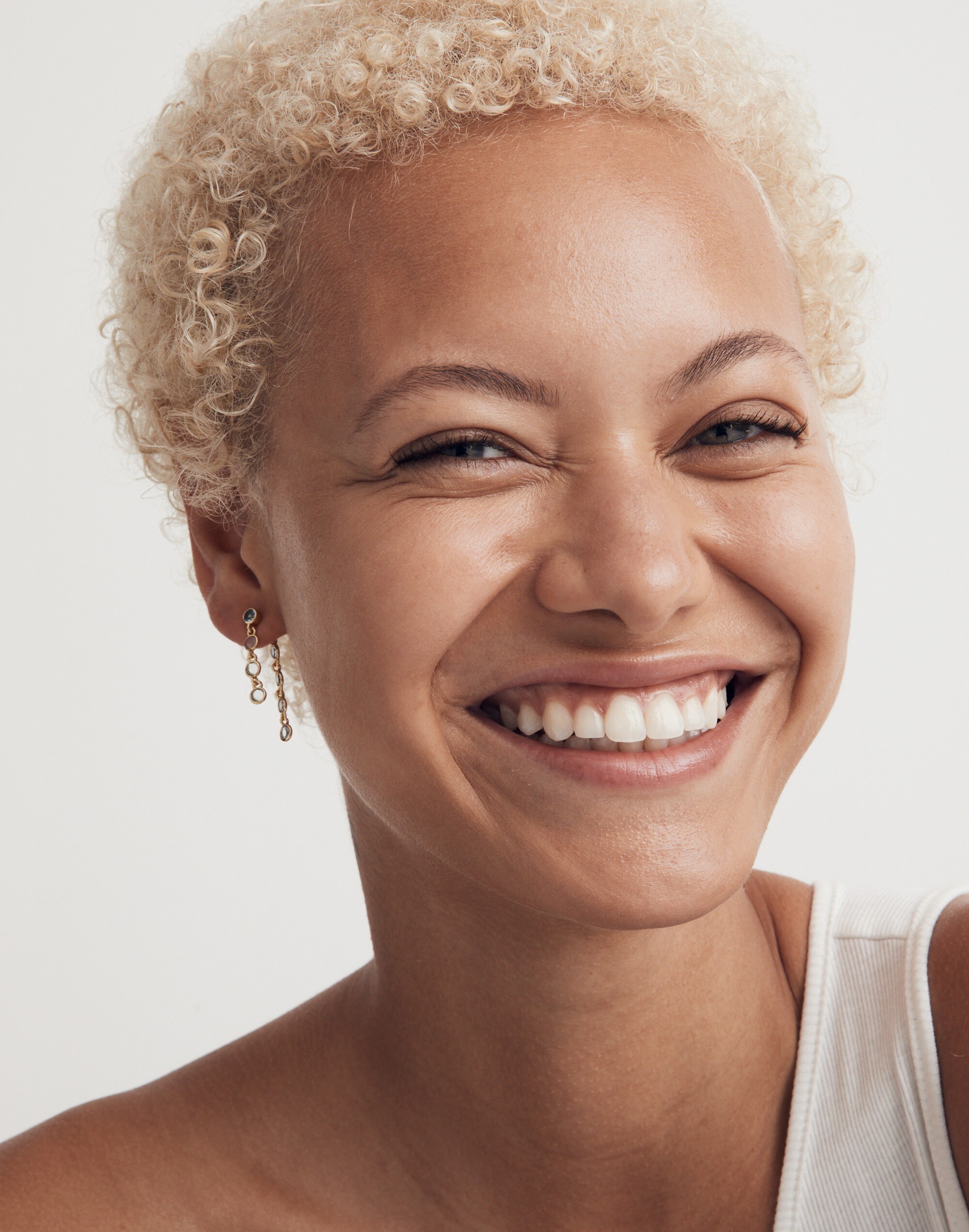 Stacked Stone Earrings