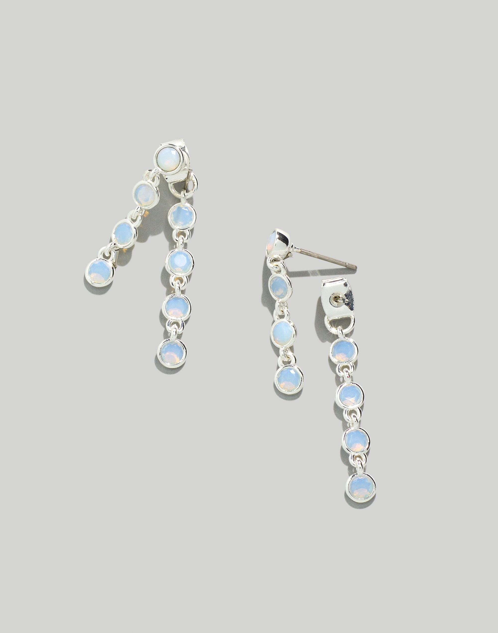 Stacked Stone Earrings