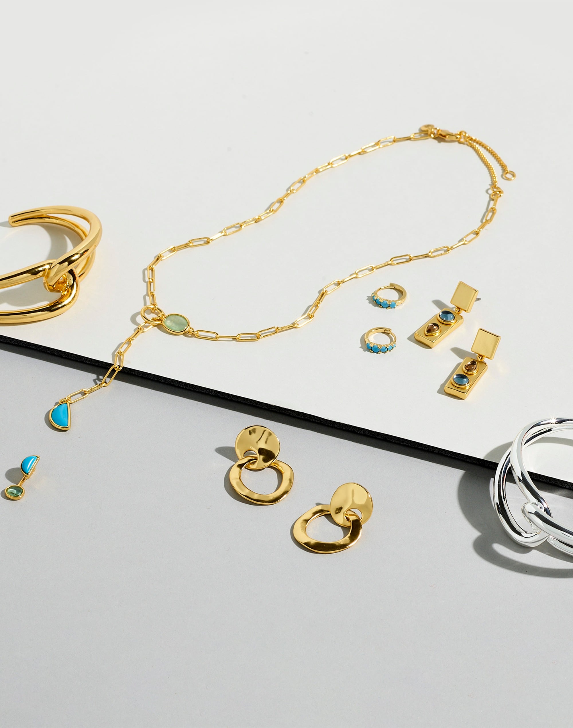 Organic Circle Earrings