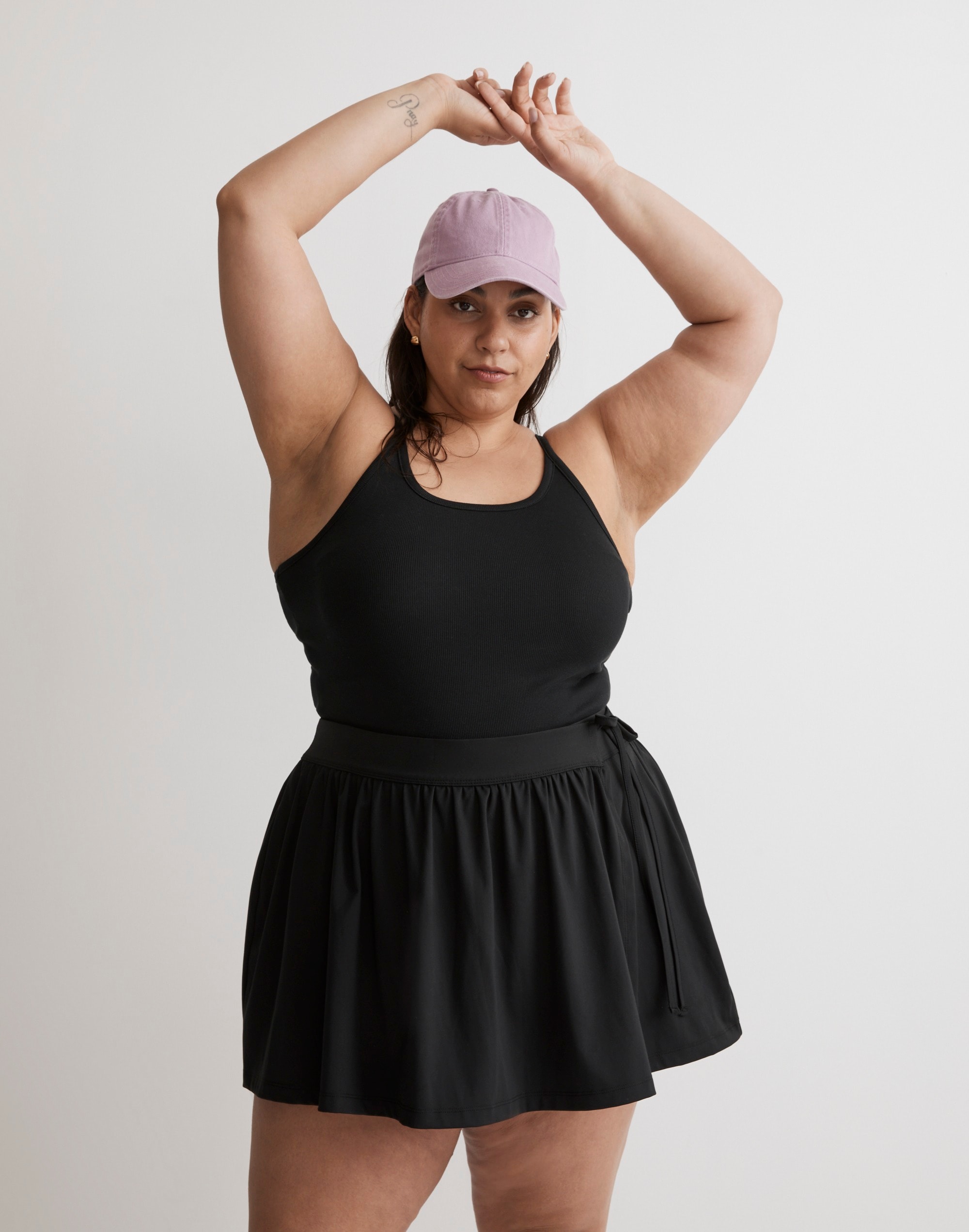 plus flex wrap skort