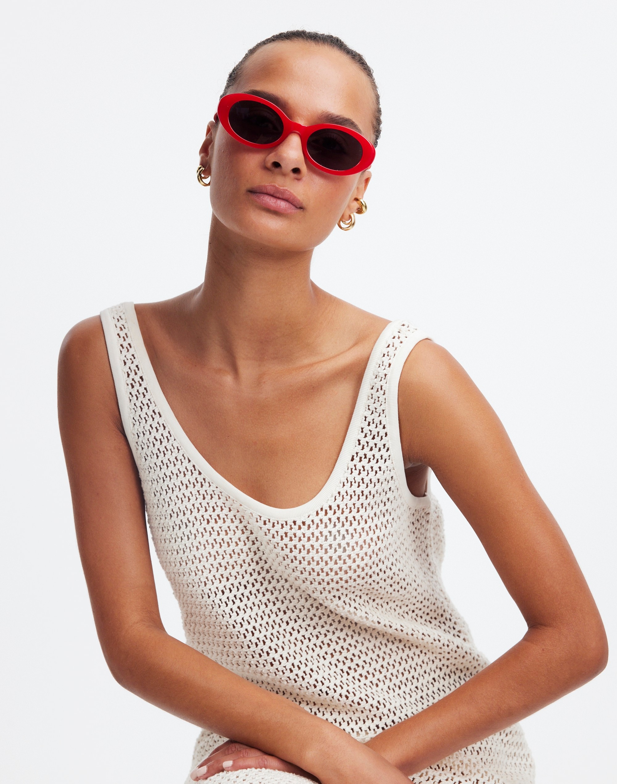 Russell Oval Sunglasses