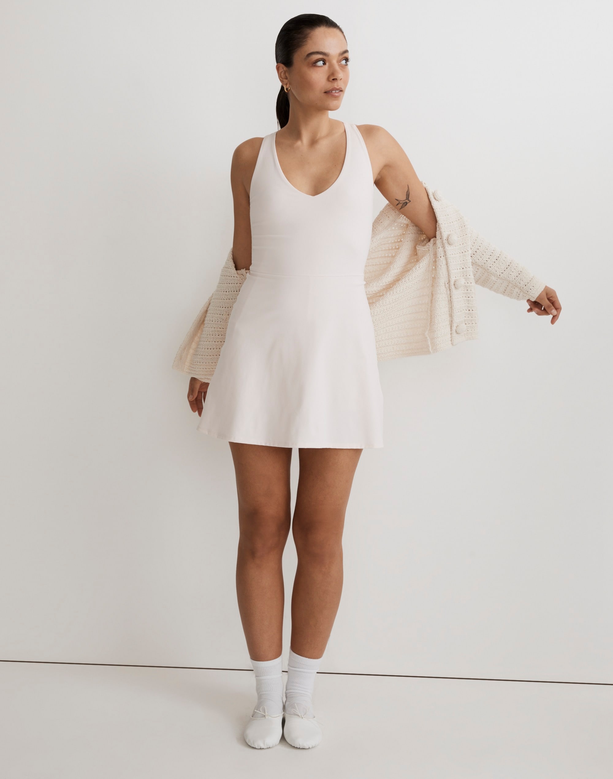 outdoor voices volley dress