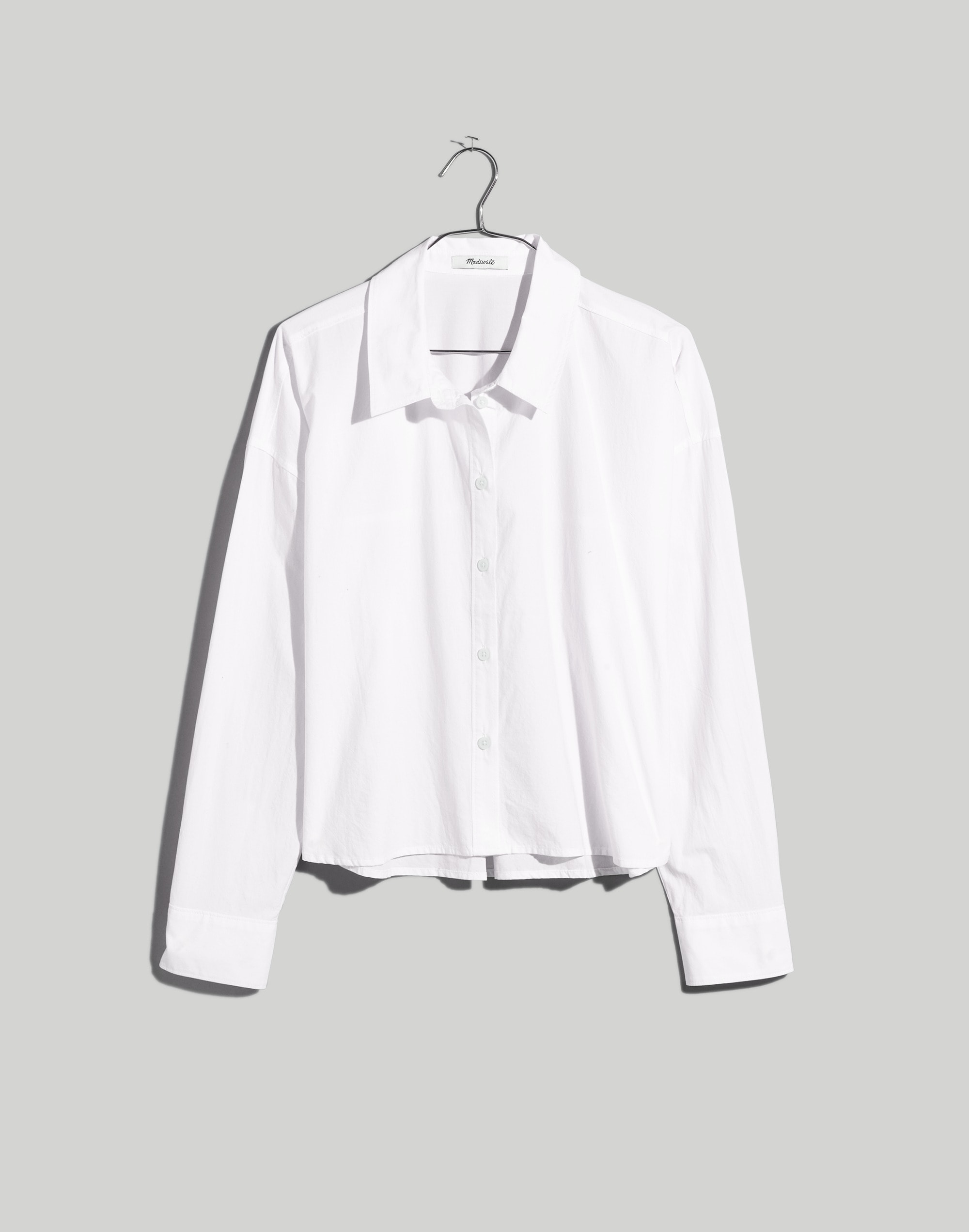 Signature Poplin Hartfield Crop Shirt