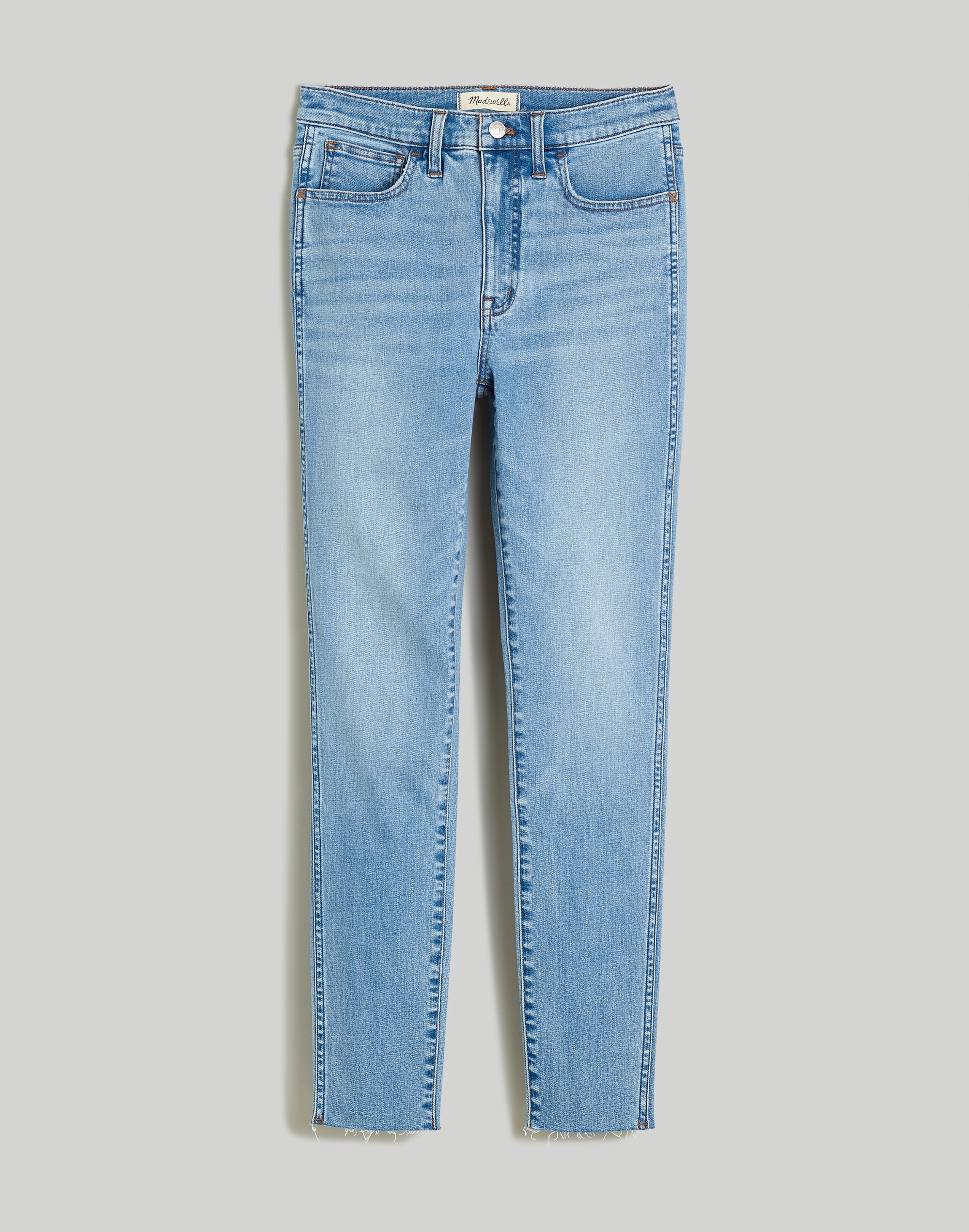 Plus 10" High-Rise Roadtripper Authentic Skinny Jeans in Bruening Wash