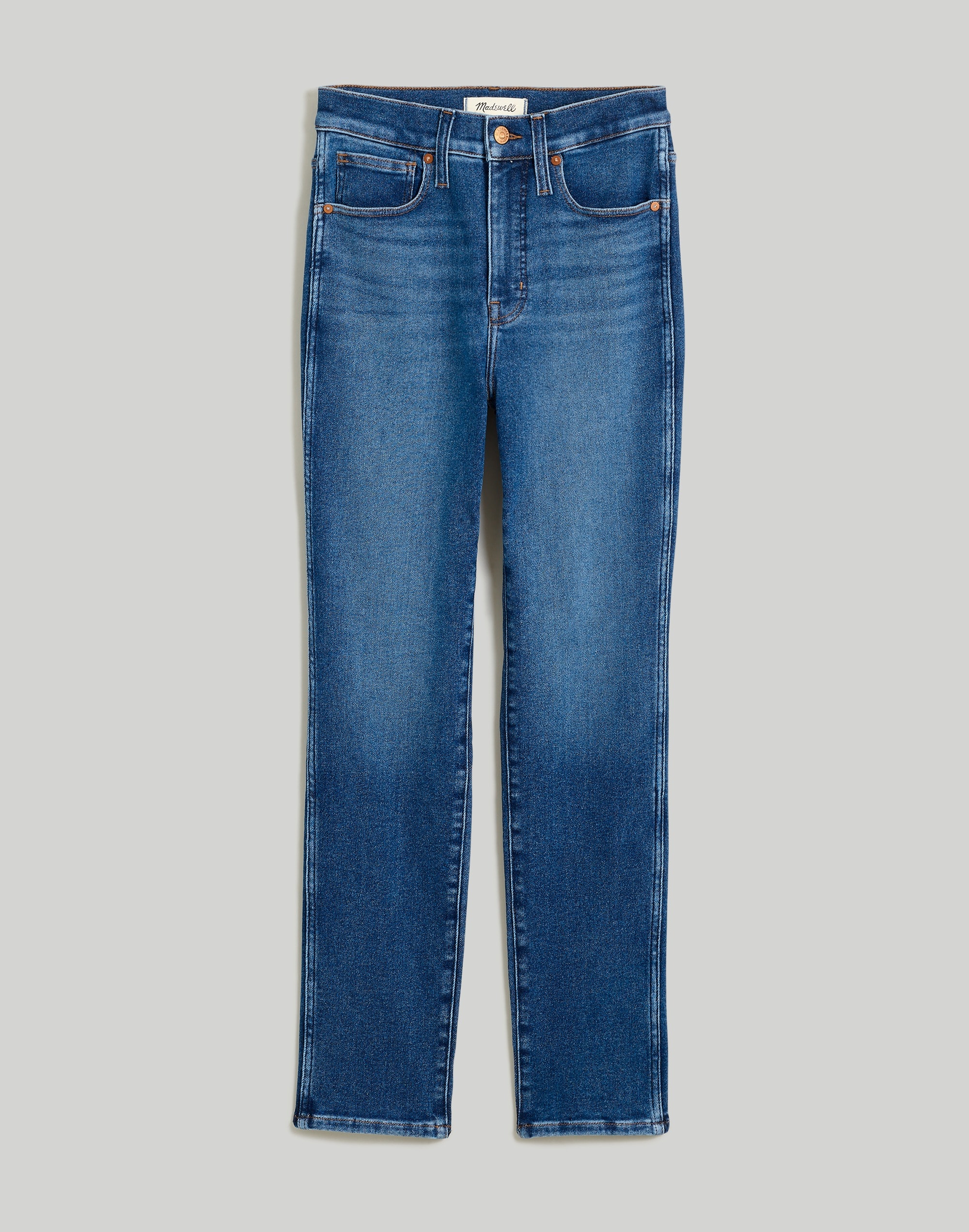 Plus High-Rise Stovepipe Jeans Auraria Wash