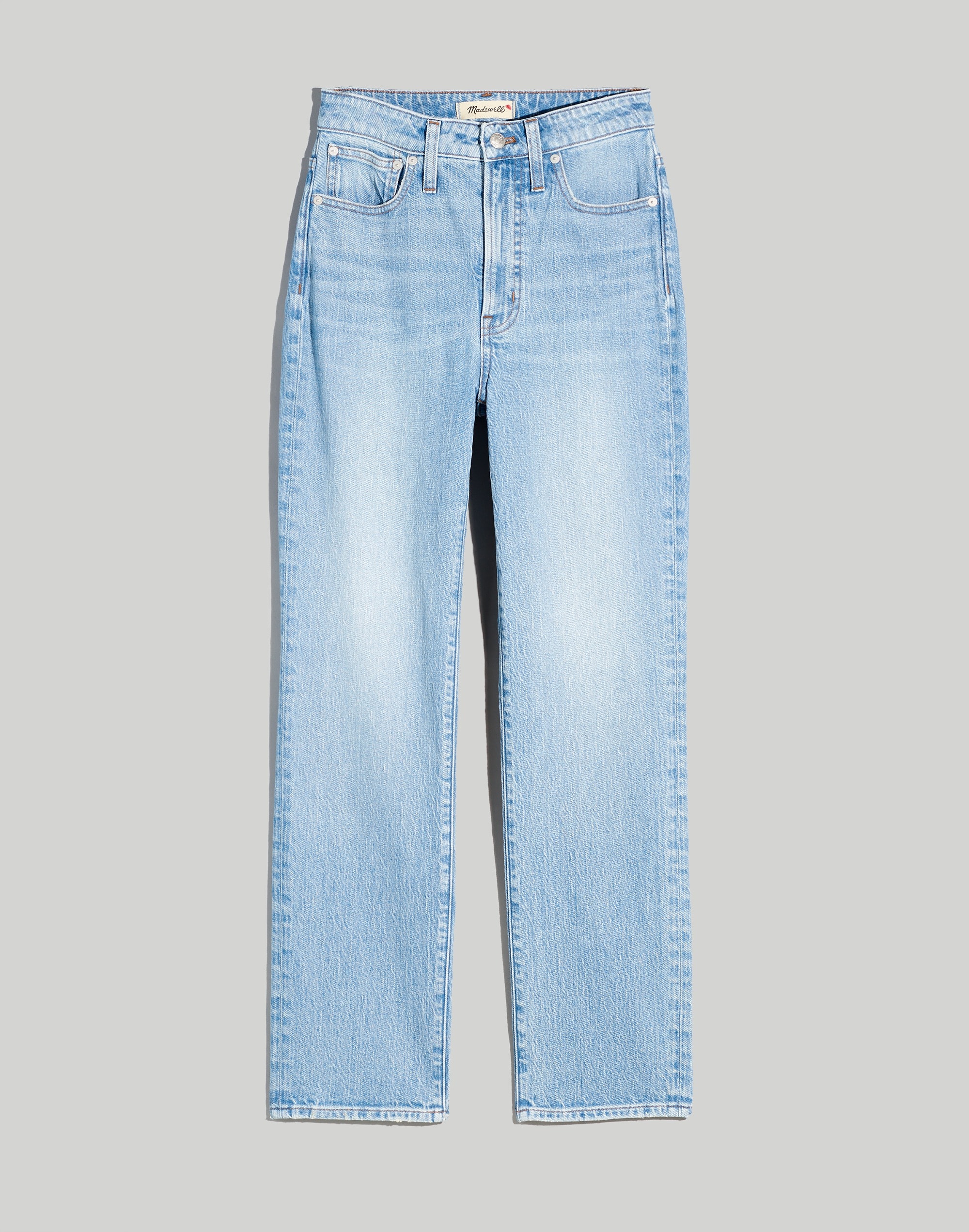 The Curvy Perfect Vintage Straight Jean in Ferman Wash