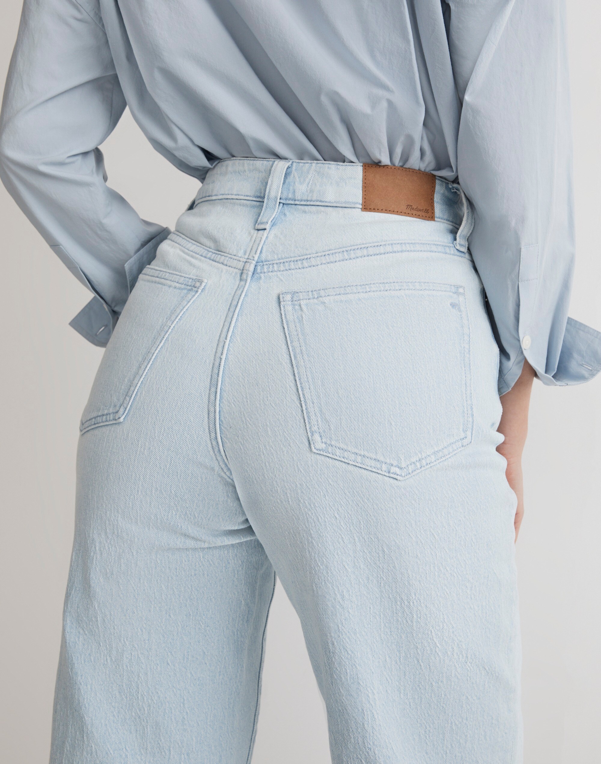 The Curvy Perfect Vintage Wide-Leg Crop Jean