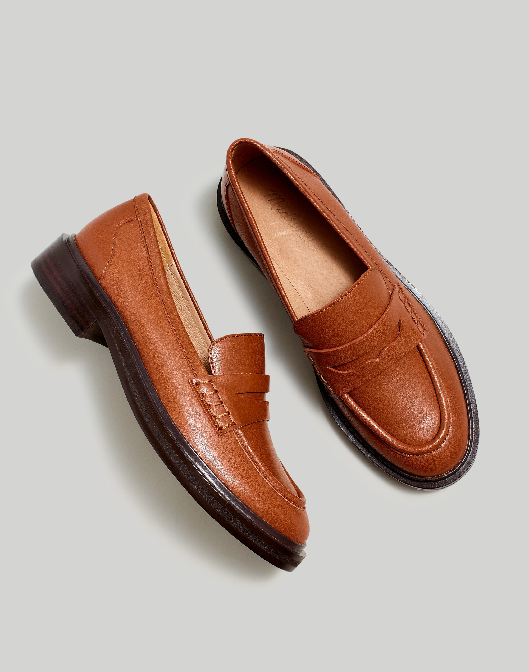 Mw The Sanon Platform Loafer In Dried Maple