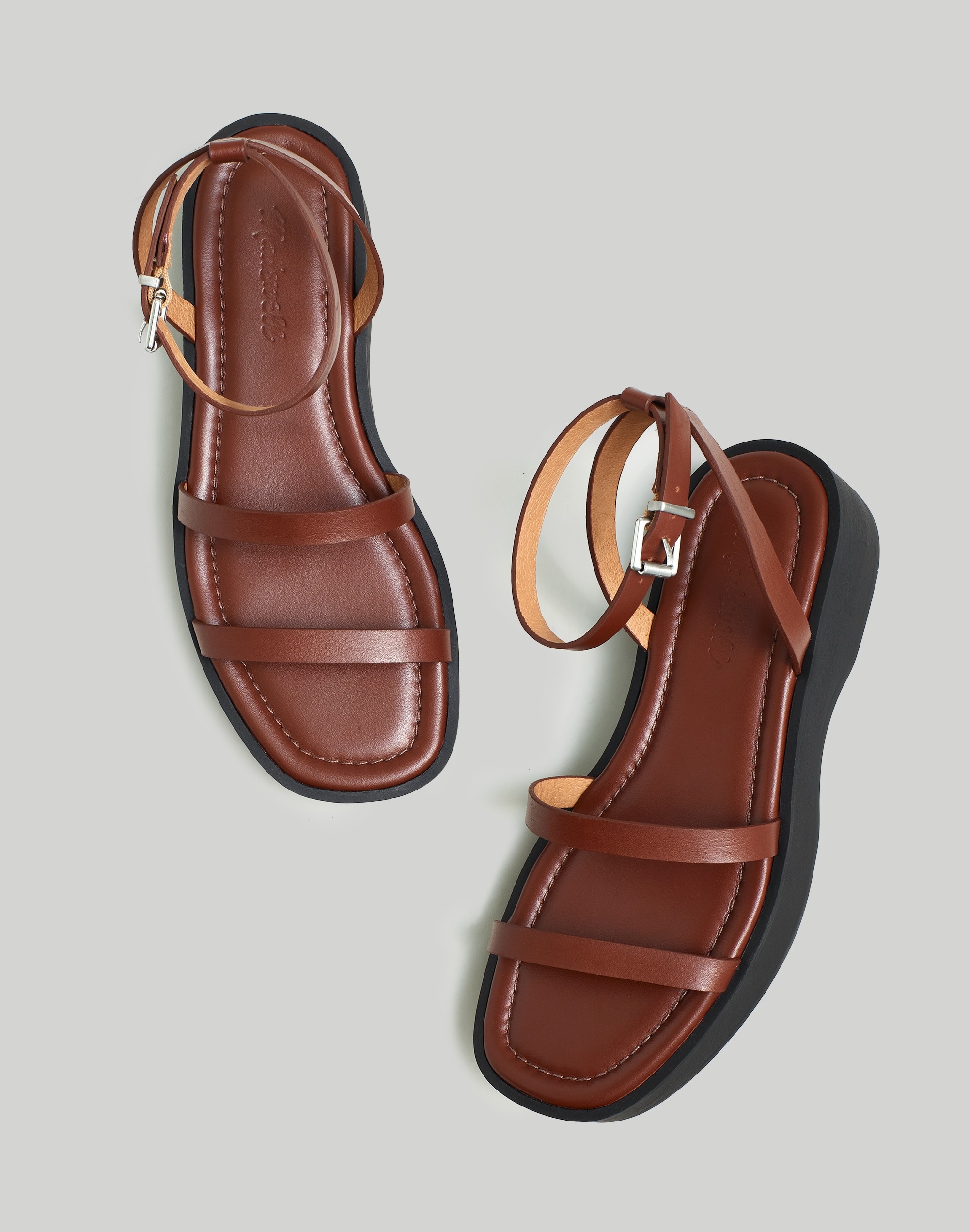 The Double-Strap Platform Sandal
