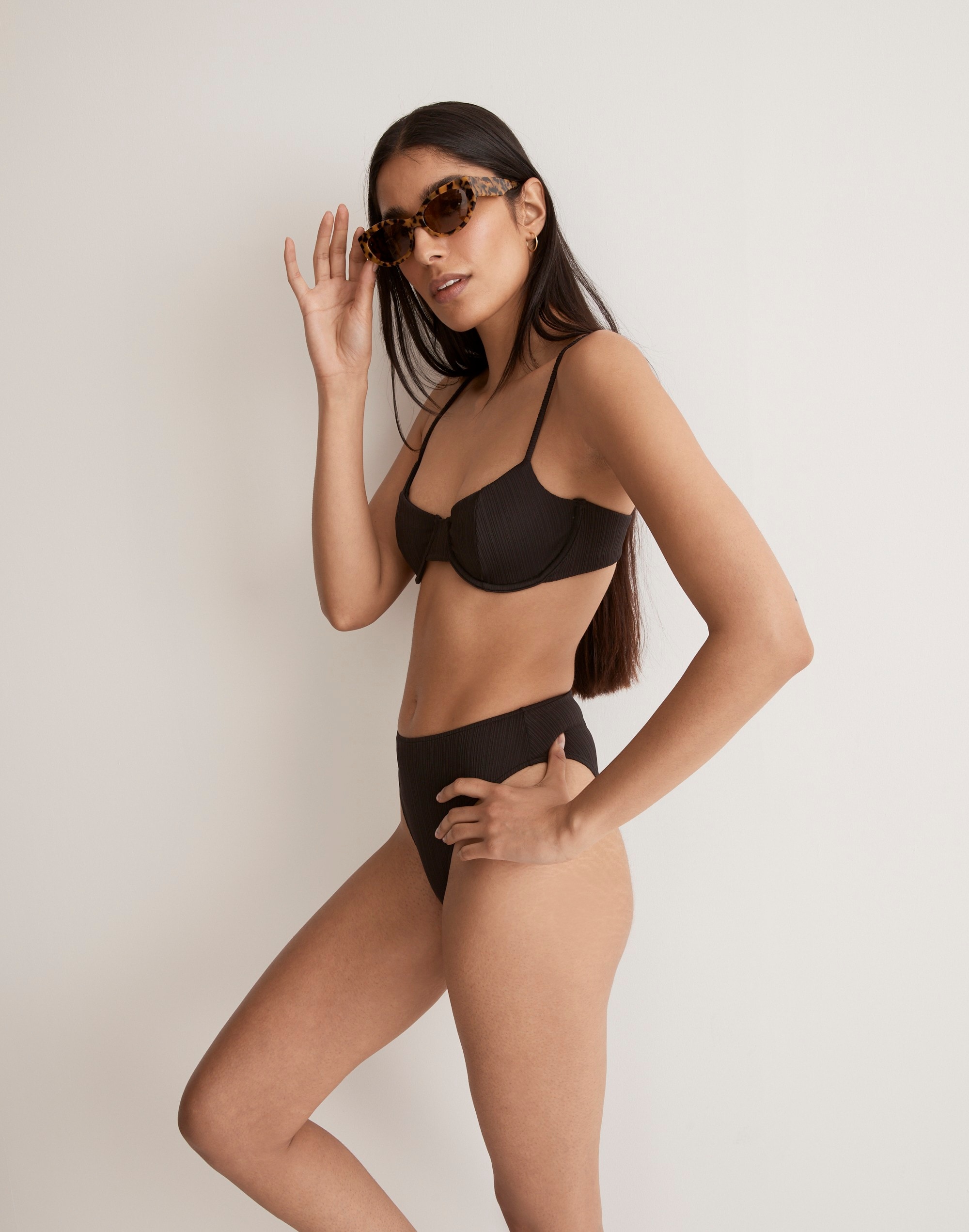 Frankies Bikinis Pam Pliss&eacute; Bikini Top