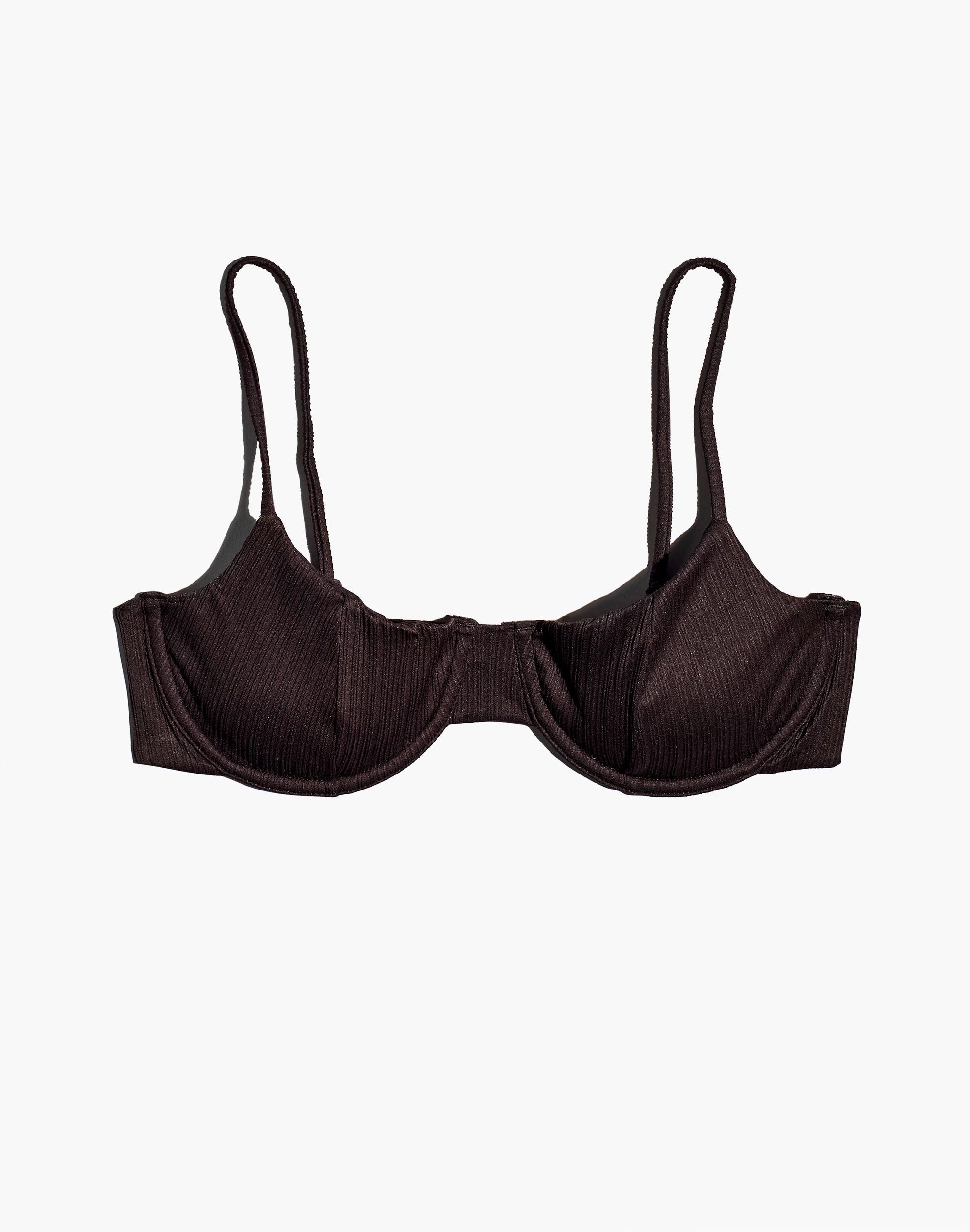 Frankies Bikinis Pam Pliss&eacute; Bikini Top