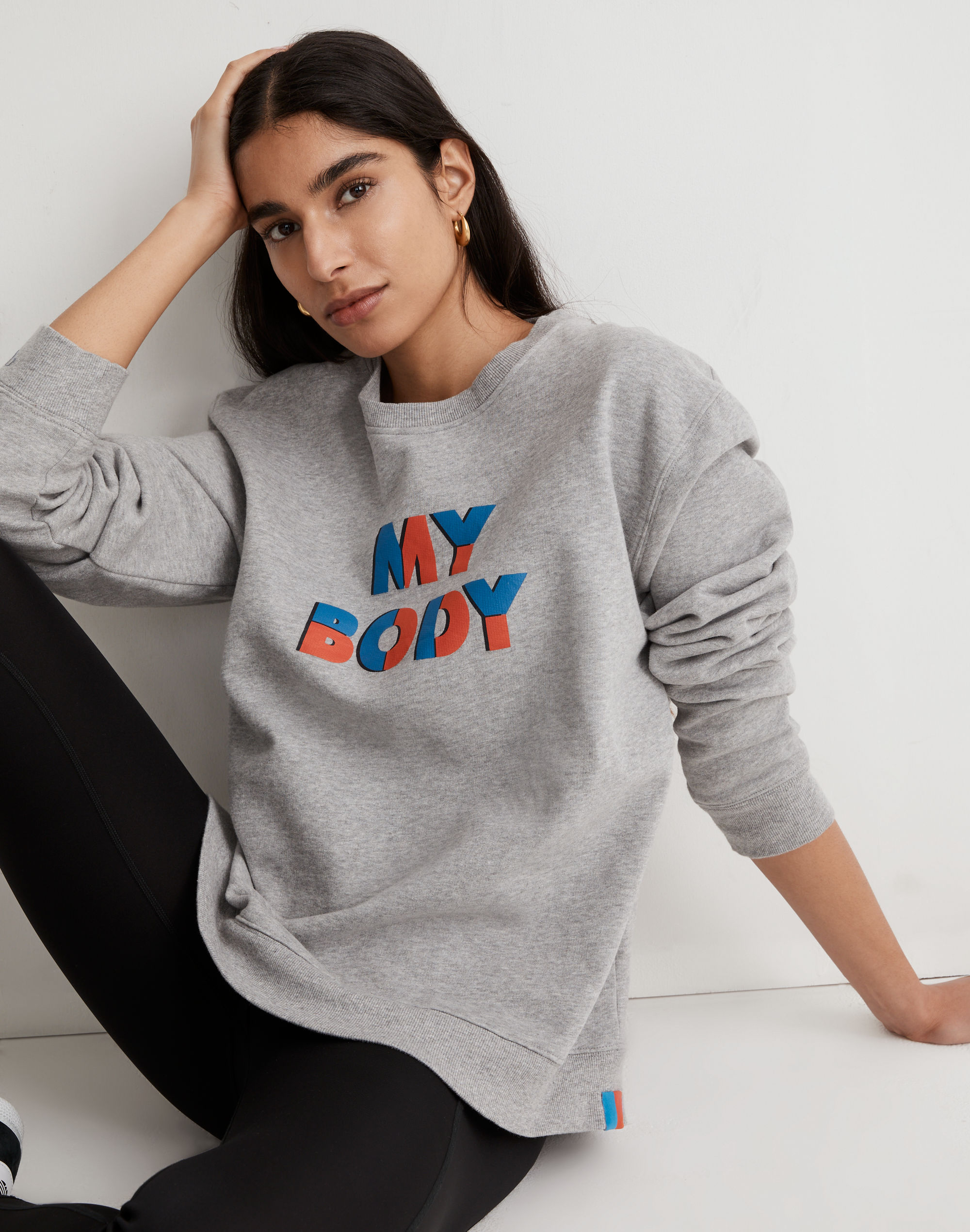 madewell x kule unisex my body sweatshirt