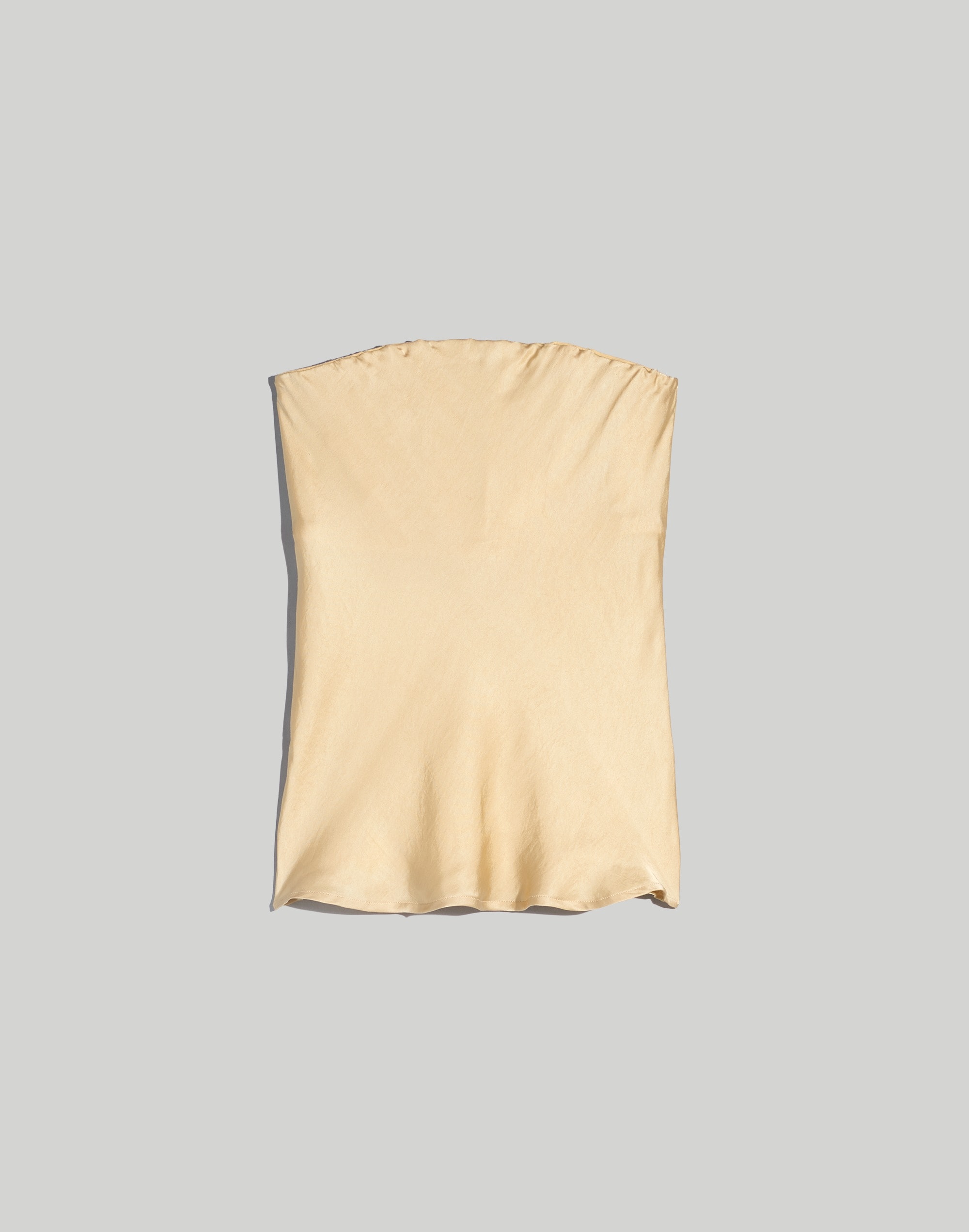 donni charmeuse tube top