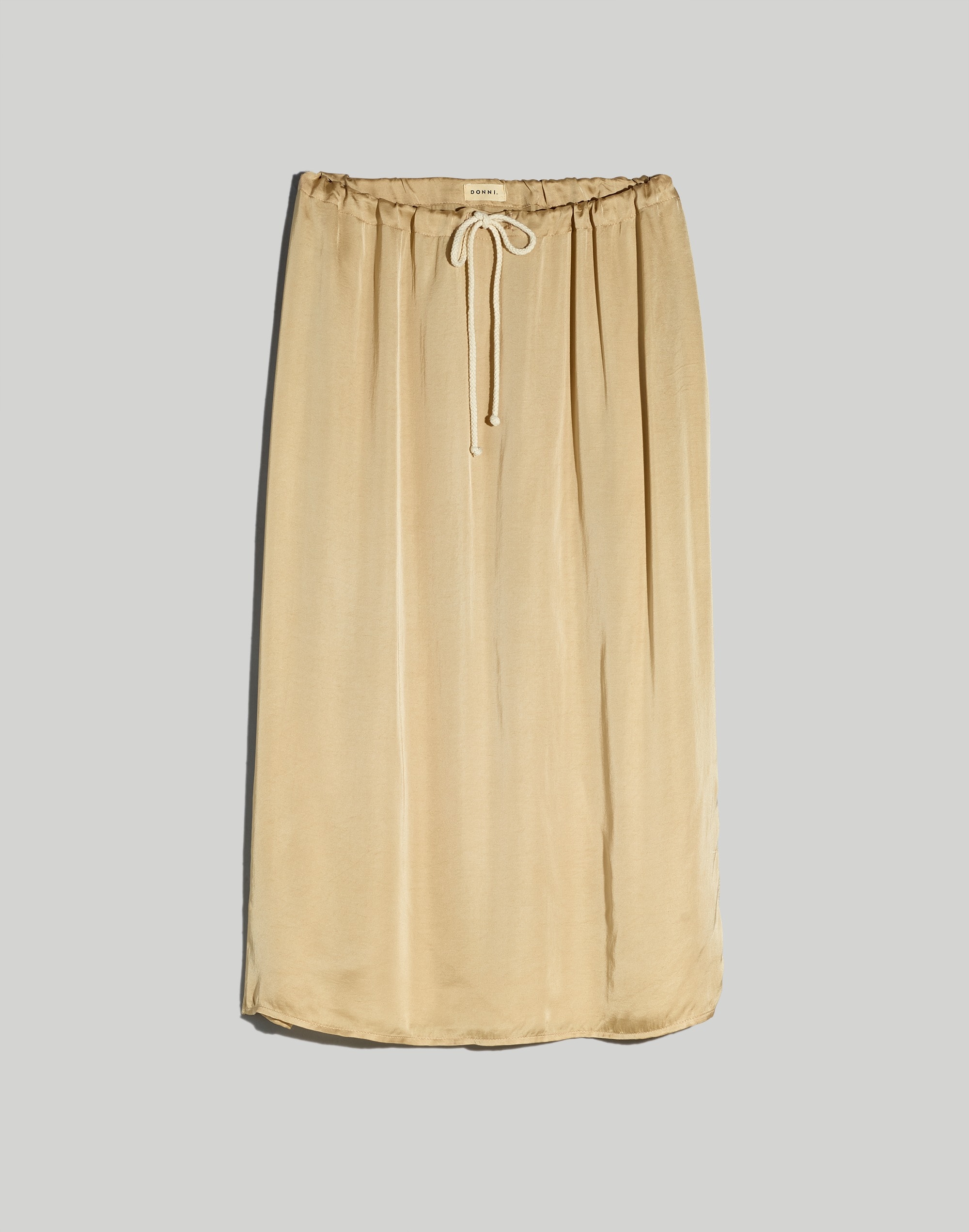 Donni Charmeuse Cinch Maxi Skirt