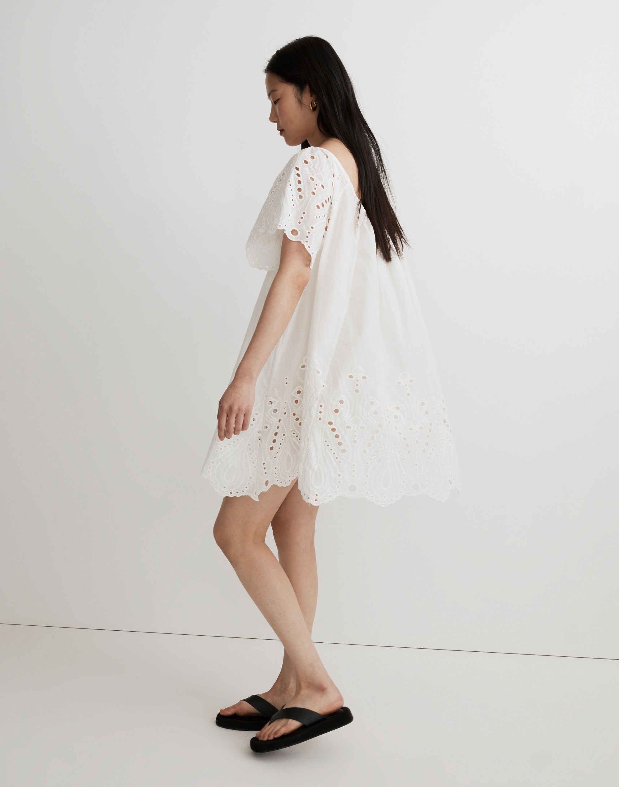 Natalie Martin Embroidered Marina Cover-Up Dress