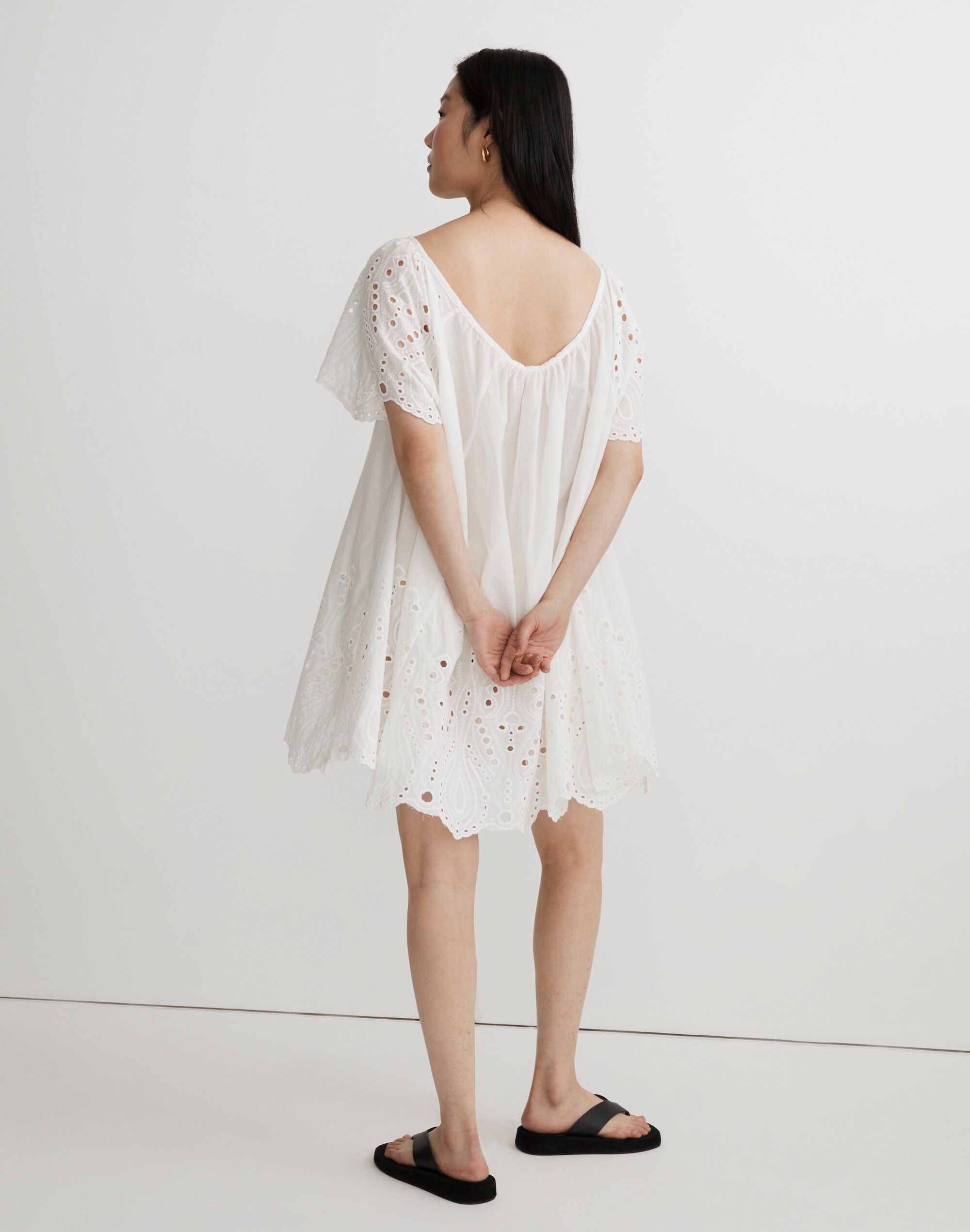 Natalie Martin Embroidered Marina Cover-Up Dress