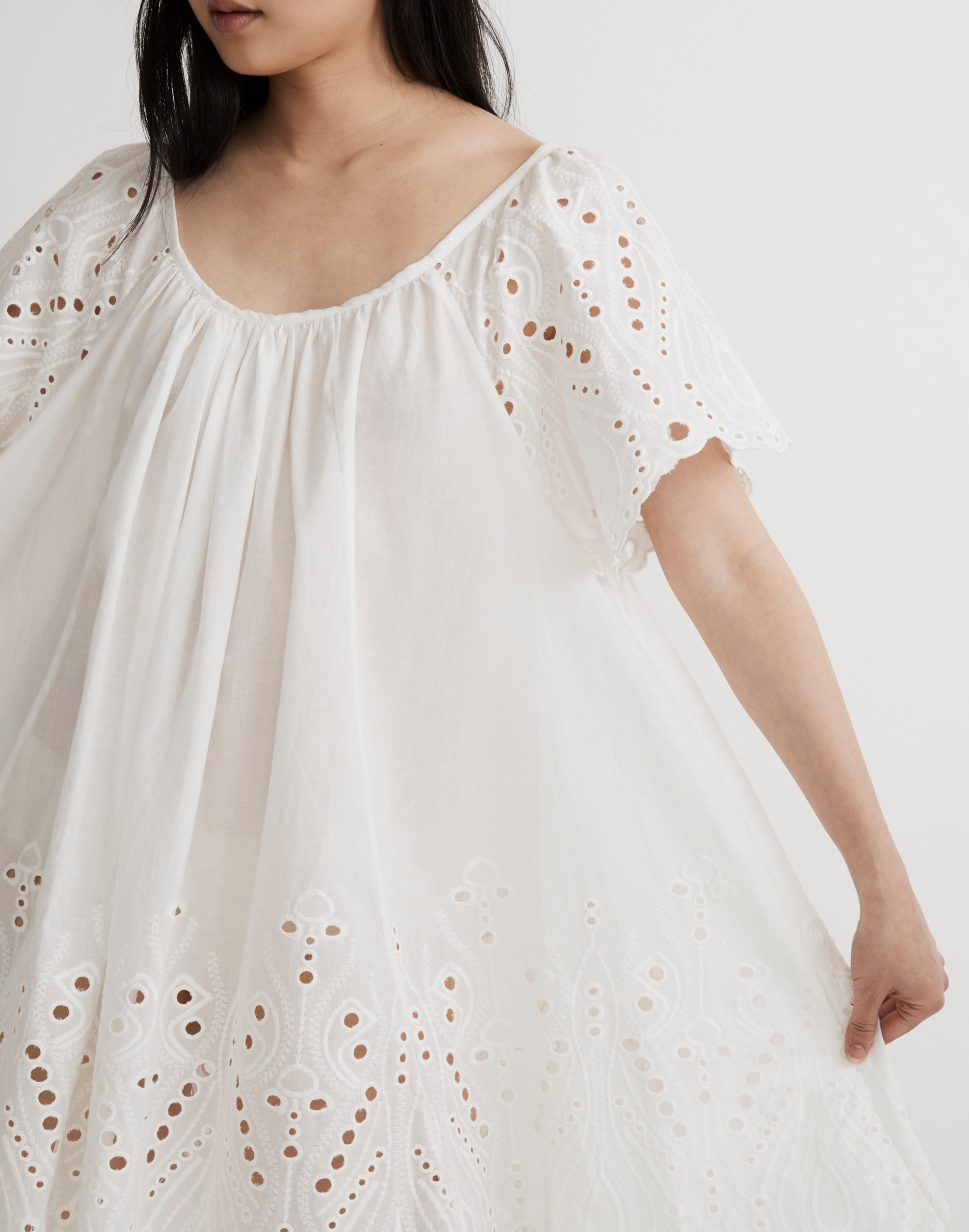 Natalie Martin Embroidered Marina Cover-Up Dress