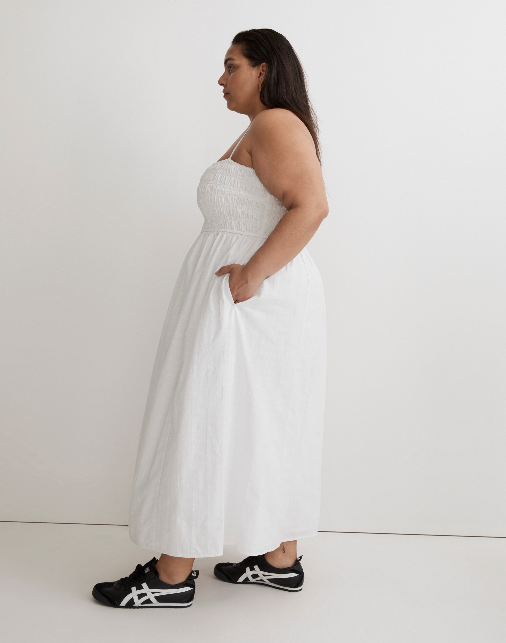 Plus Theo Sleeveless Midi Dress