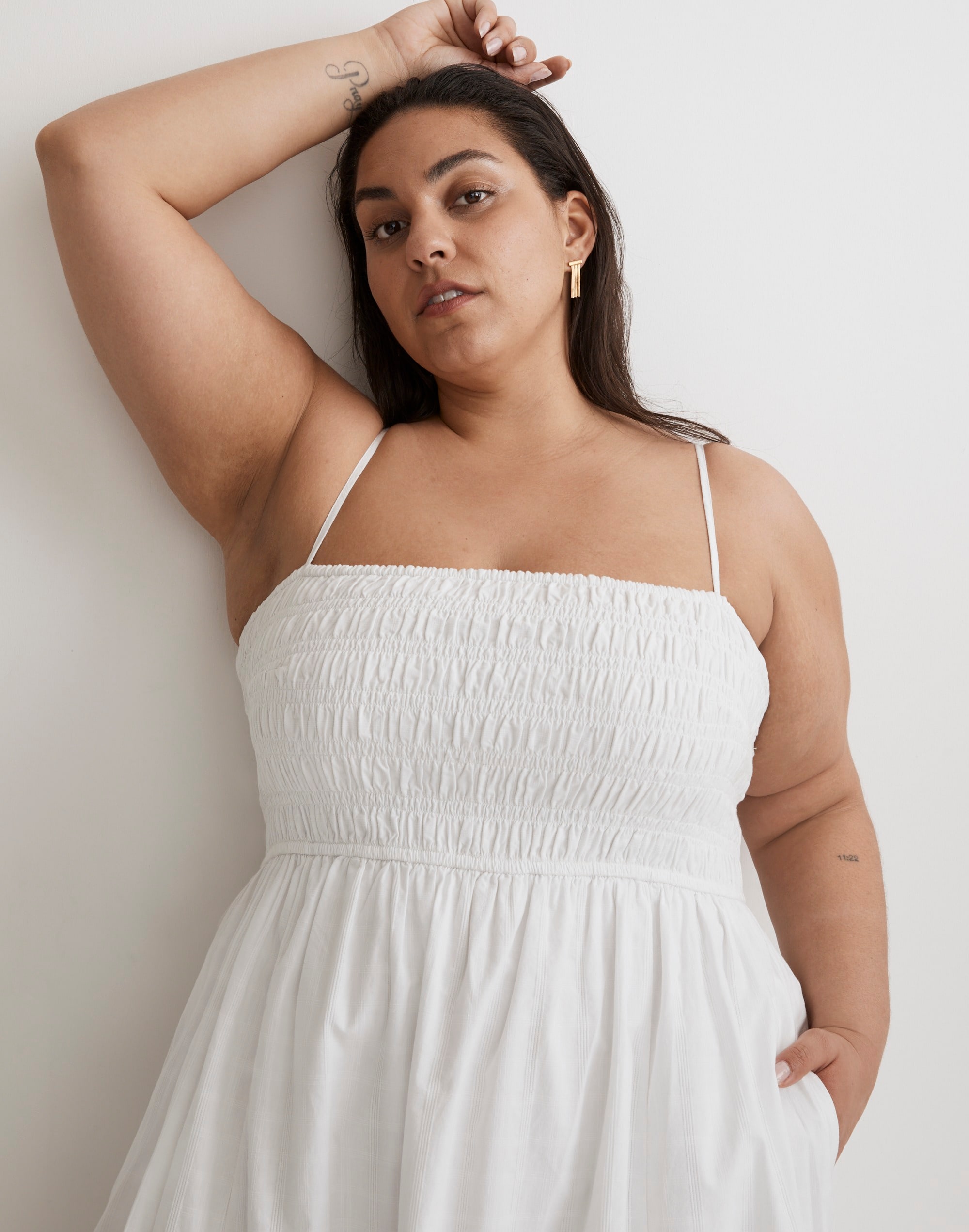 Plus Theo Sleeveless Midi Dress