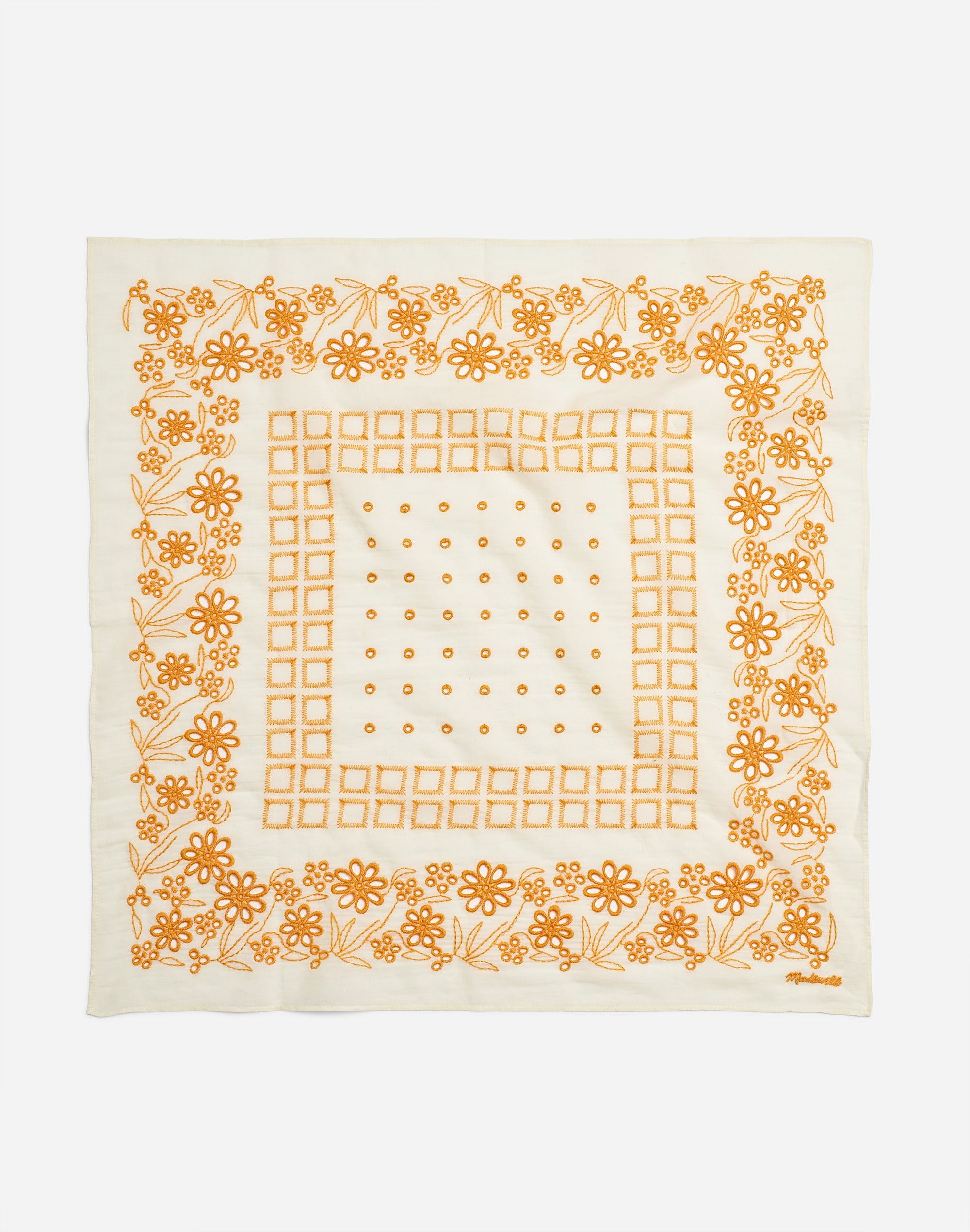 Organic Cotton Eyelet Bandana