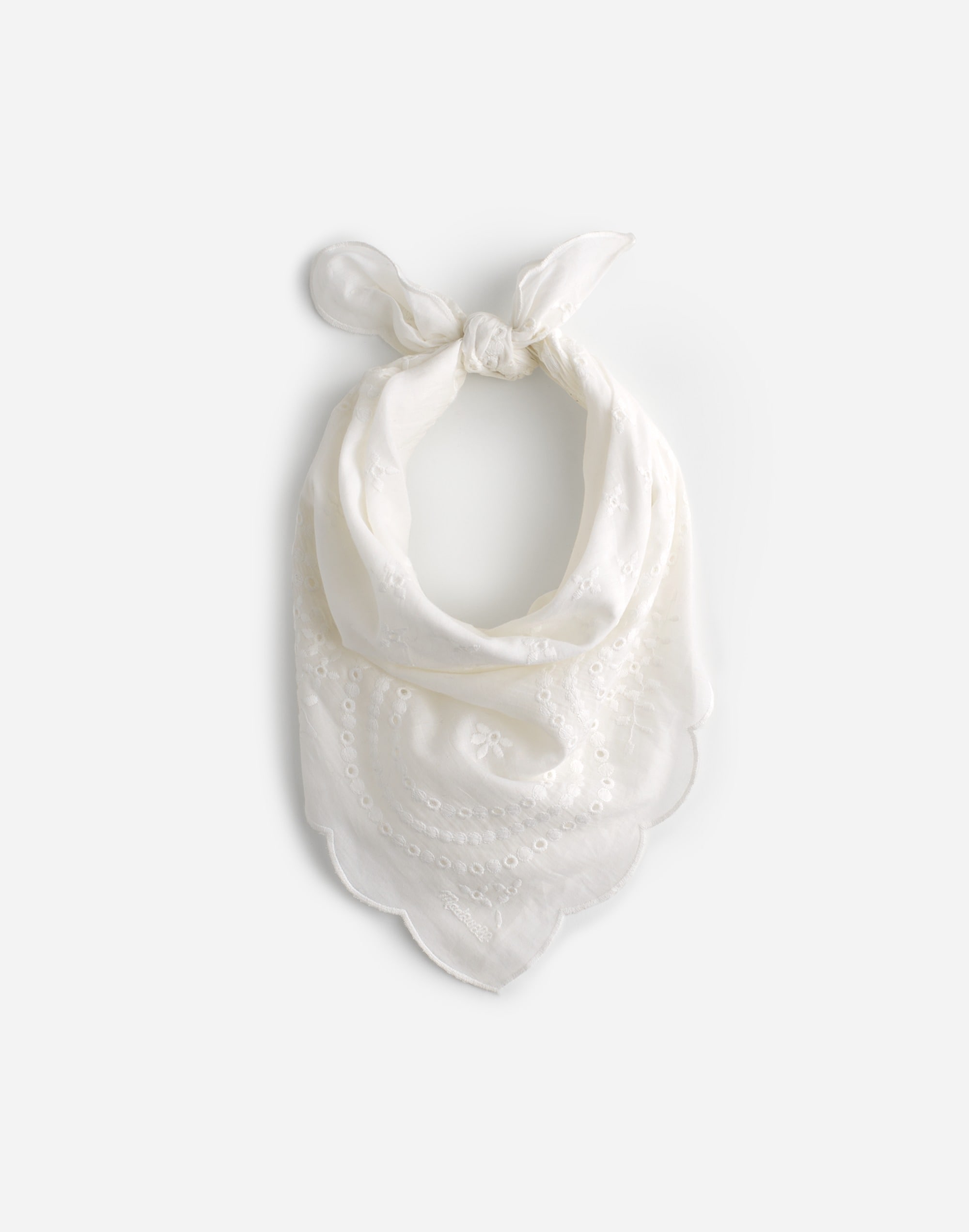 Organic Cotton Eyelet Bandana