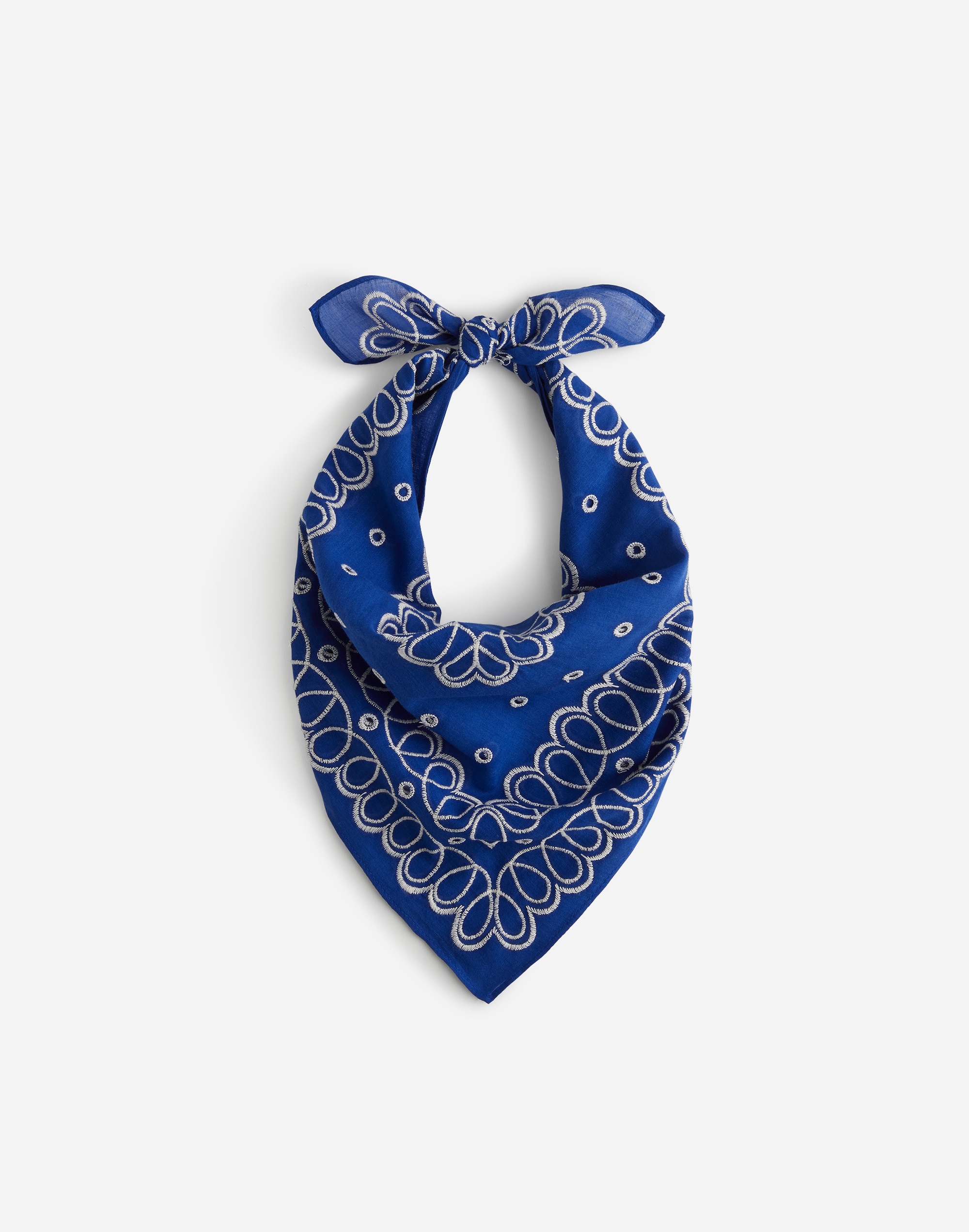 Organic Cotton Eyelet Bandana