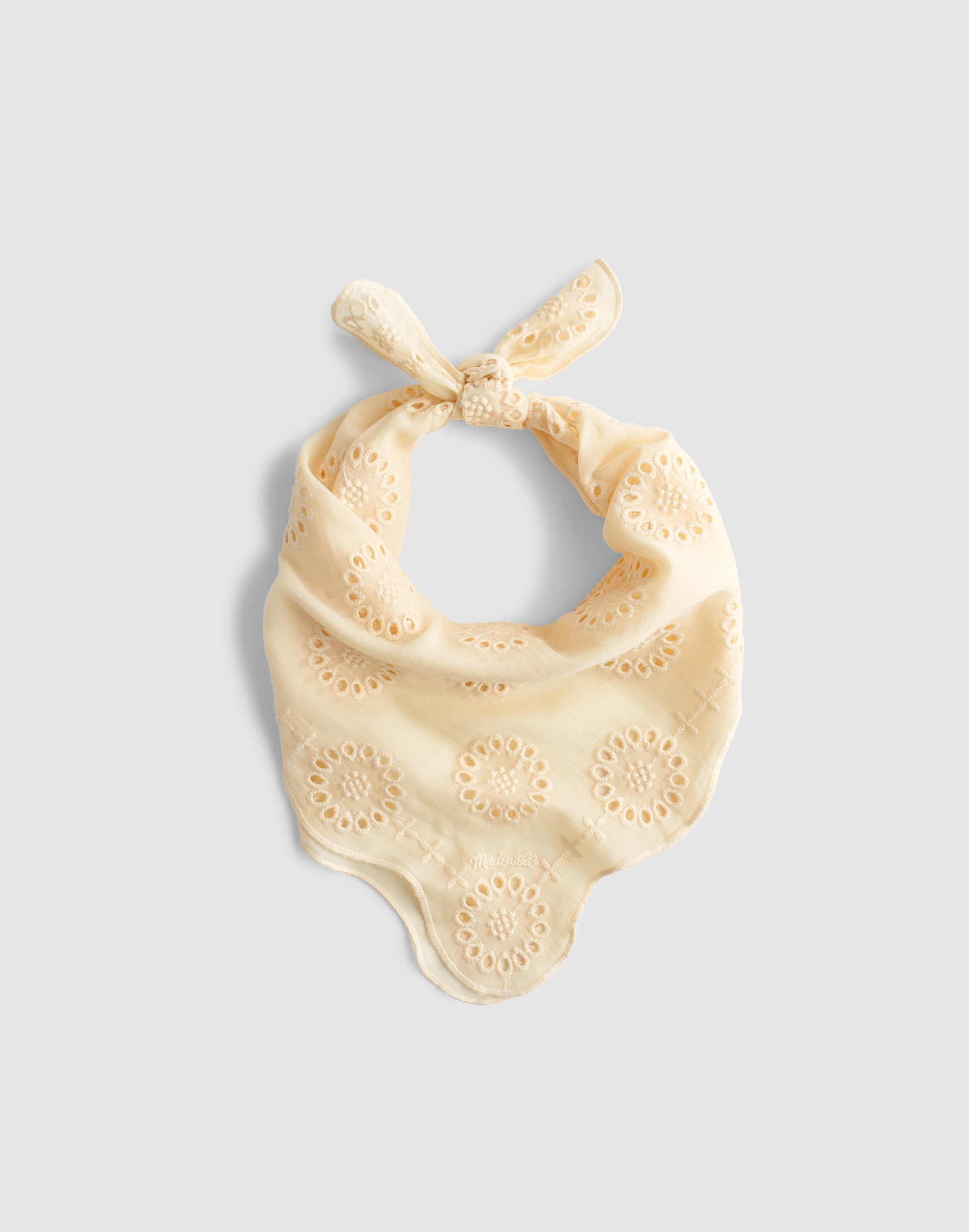 Organic Cotton Eyelet Bandana