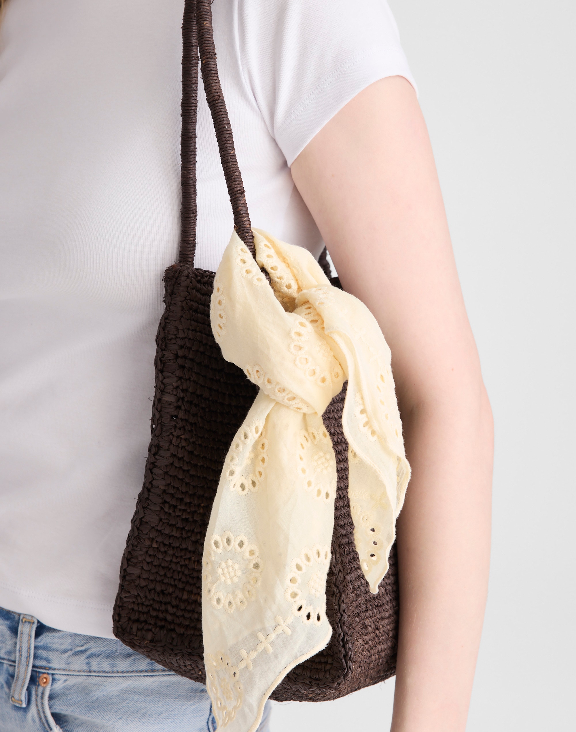 Organic Cotton Eyelet Bandana
