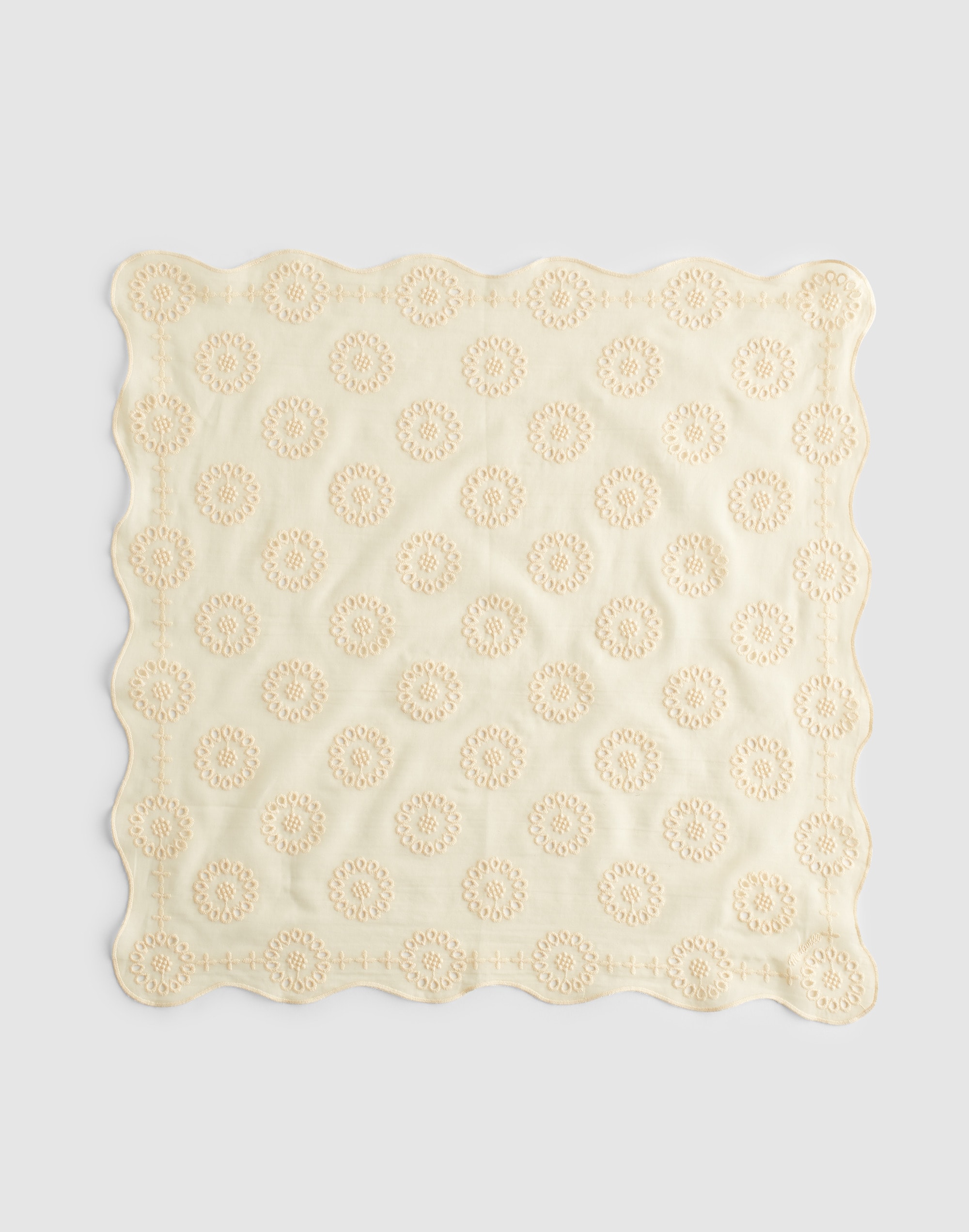 Organic Cotton Eyelet Bandana