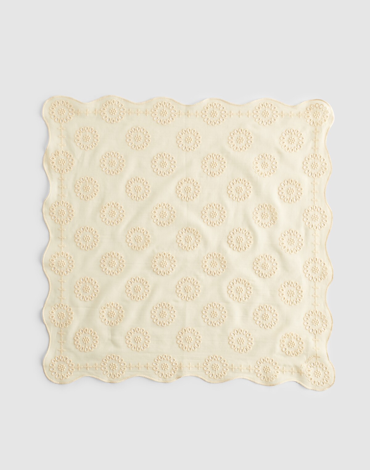 Organic Cotton Eyelet Bandana