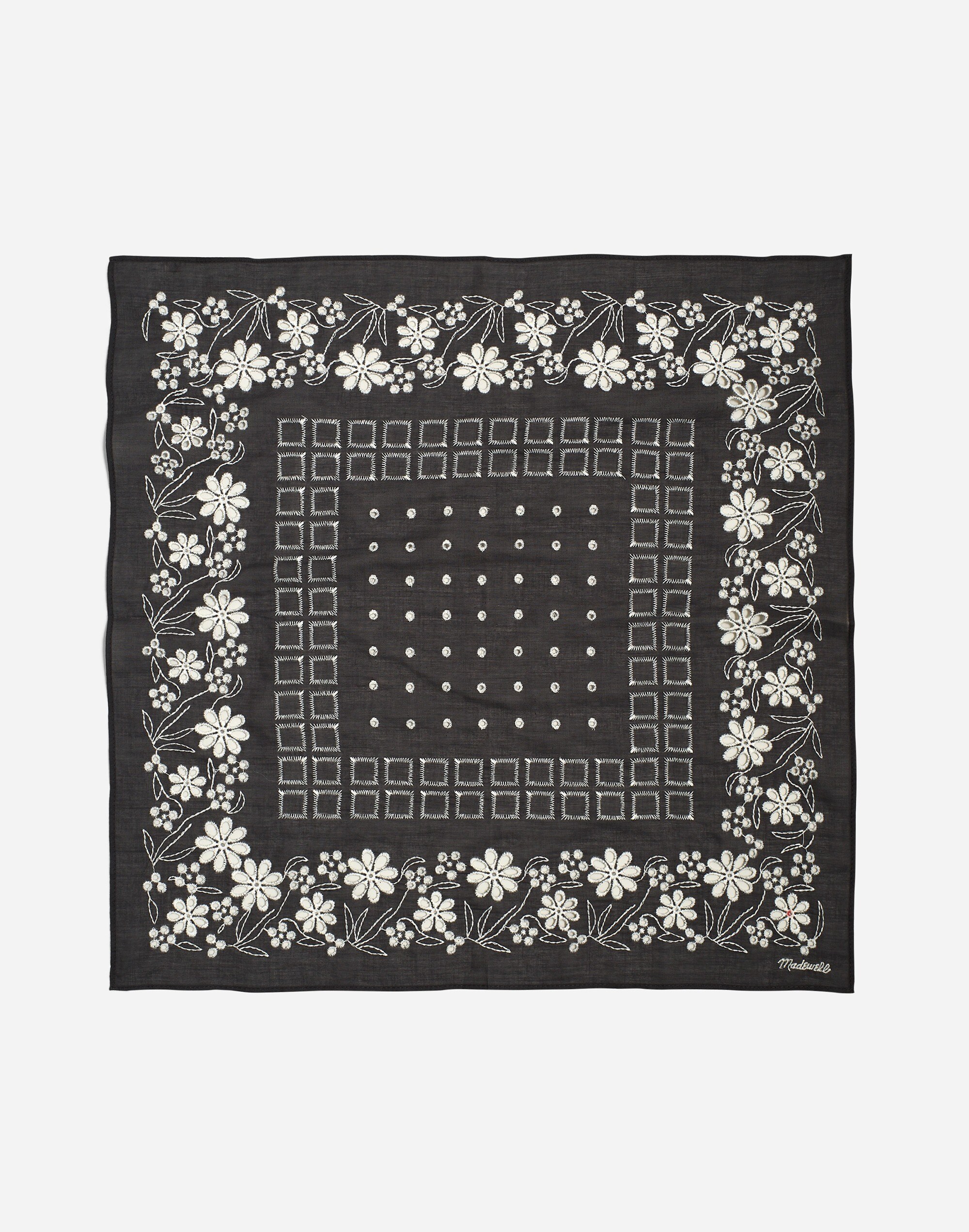 Organic Cotton Eyelet Bandana