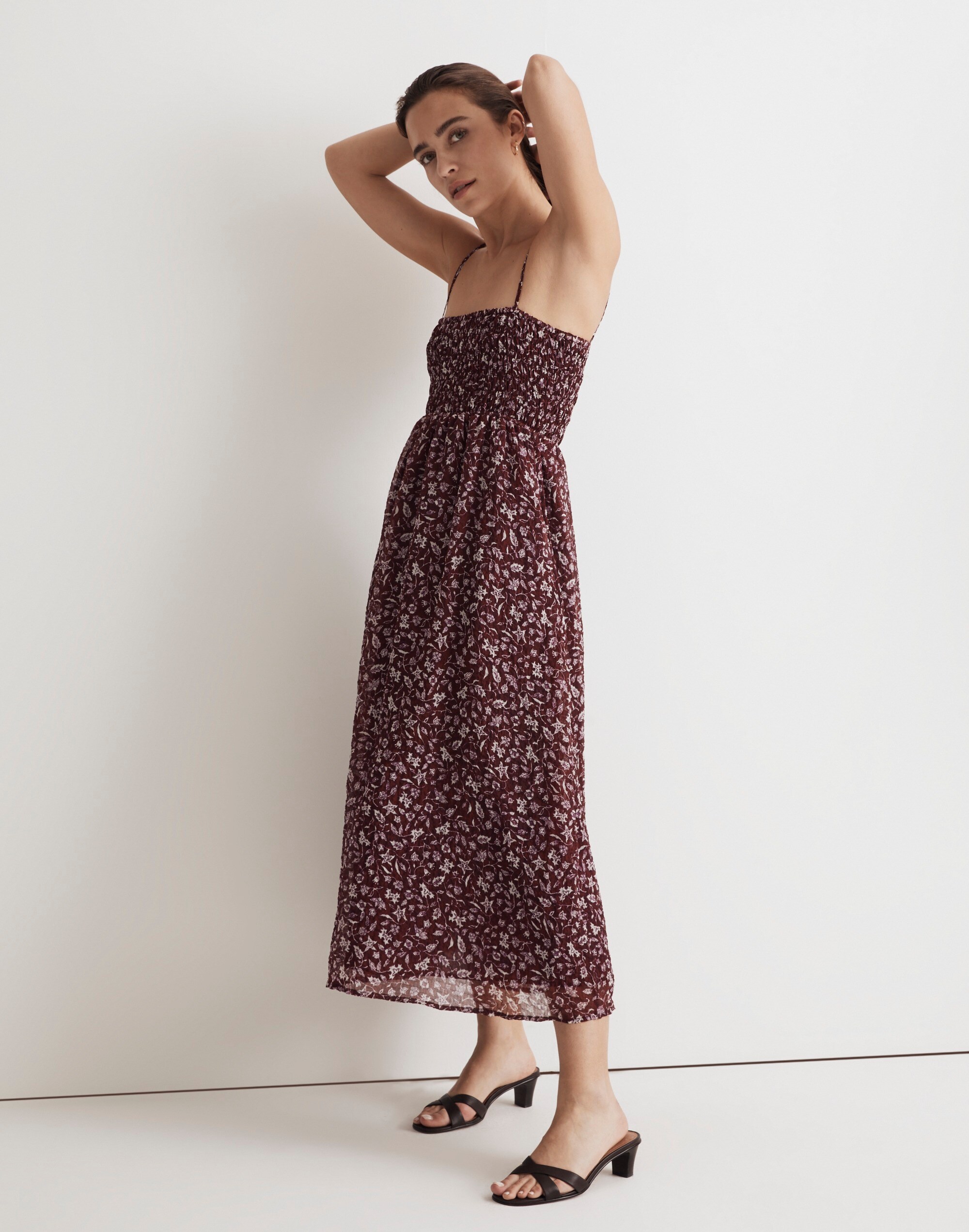The Theo Sleeveless Midi Dress