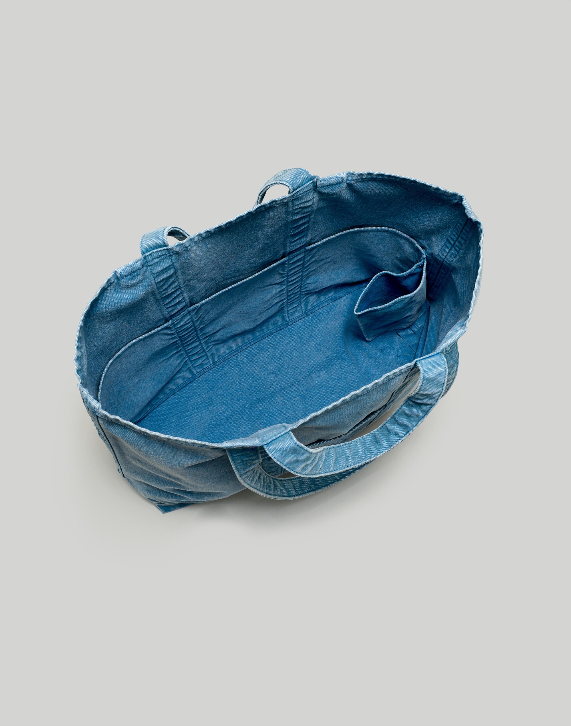 Garment-Dyed  Canvas Oversized Tote